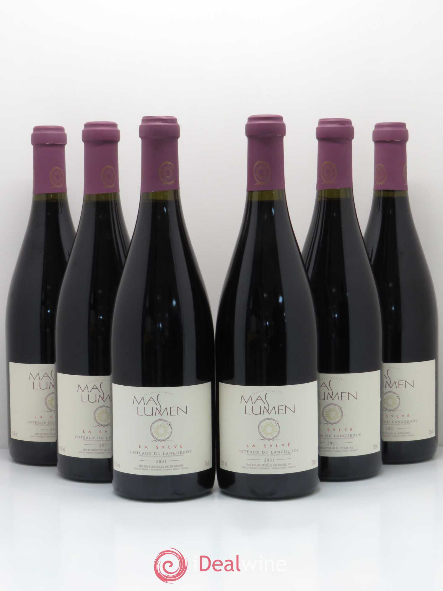 Coteaux du Languedoc La Sylve Mas Lumen 2001 - Posten von 6 Flaschen - 0