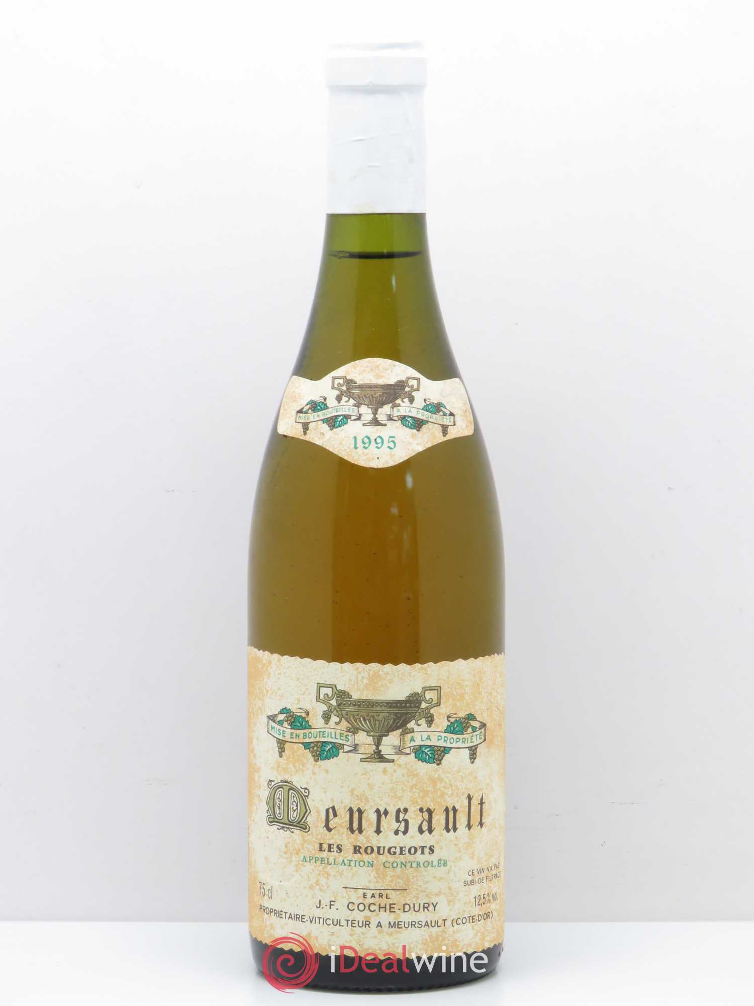 Meursault Les Rougeots Coche Dury (Domaine) 1995 - Lot de 1 bouteille - 0