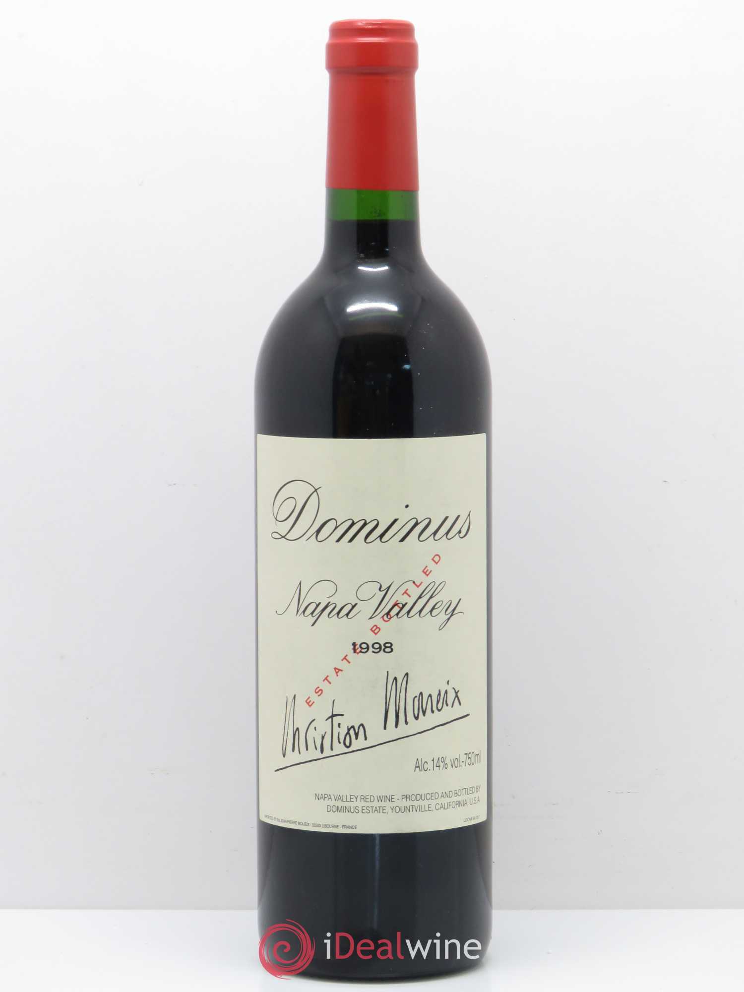 Napa Valley Dominus Christian Moueix 1998 - Lot de 1 bouteille - 0