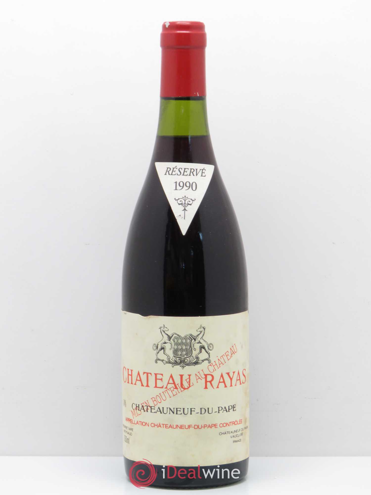 Châteauneuf-du-Pape Château Rayas Emmanuel Reynaud 1990 - Lot de 1 bouteille - 0