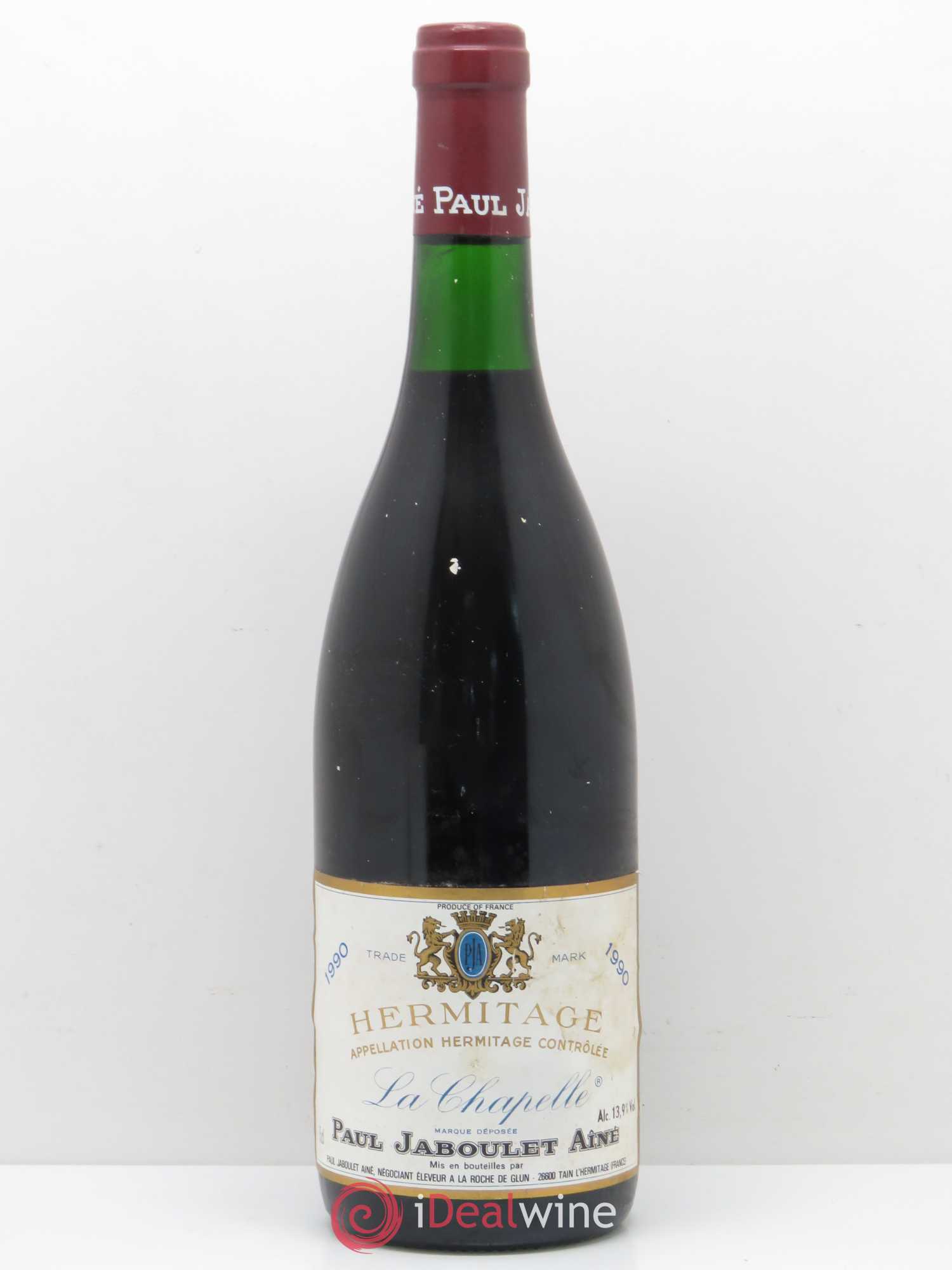 Hermitage La Chapelle Paul Jaboulet Ainé 1990 - Lot de 1 bouteille - 0