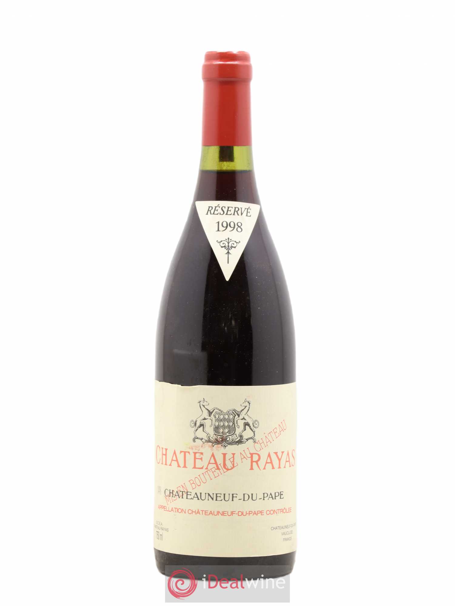 Châteauneuf-du-Pape Château Rayas Emmanuel Reynaud 1998 - Lot de 1 bouteille - 0