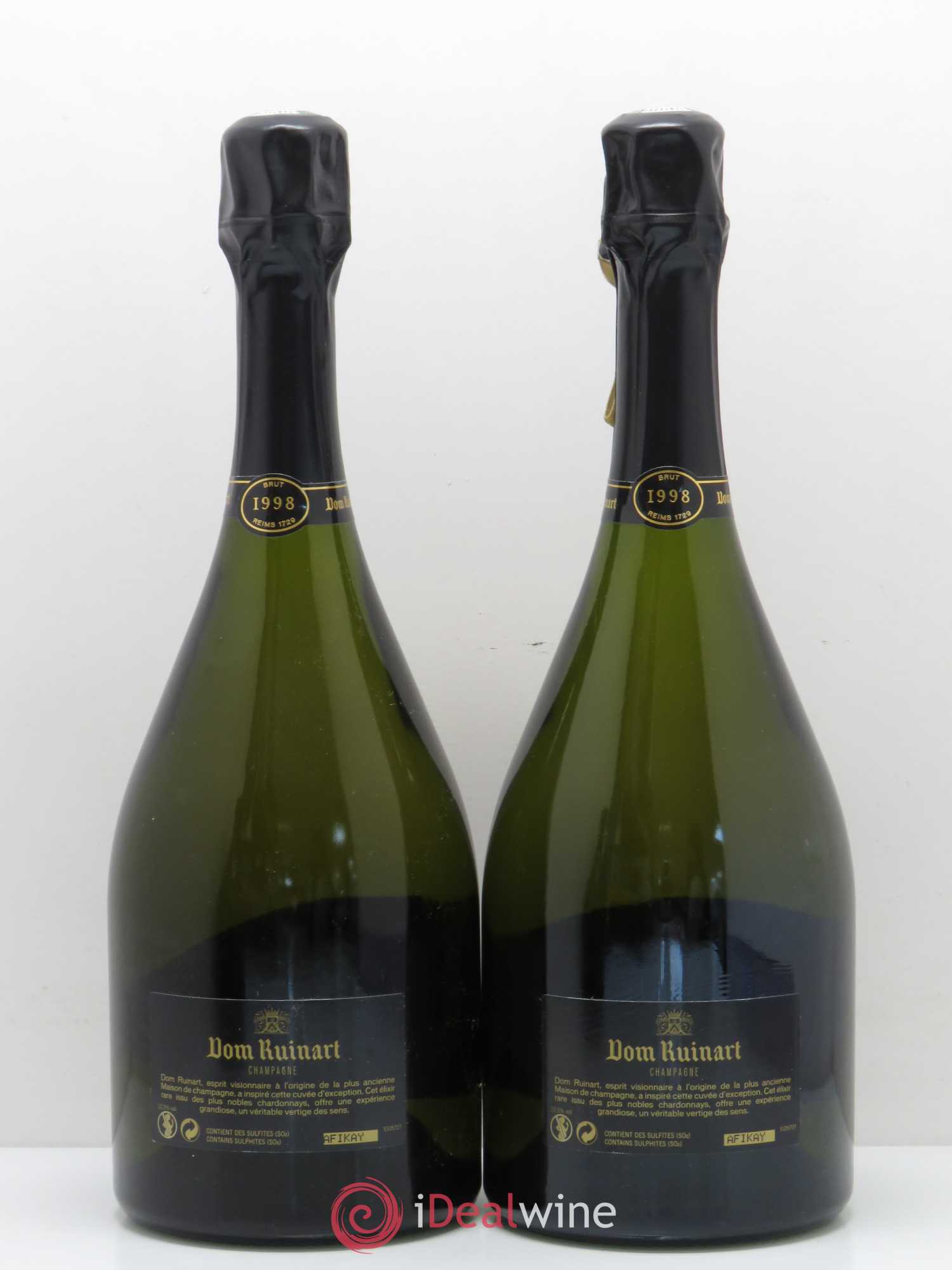 Dom Ruinart Brut Ruinart 1998 - Lot de 2 bouteilles - 1
