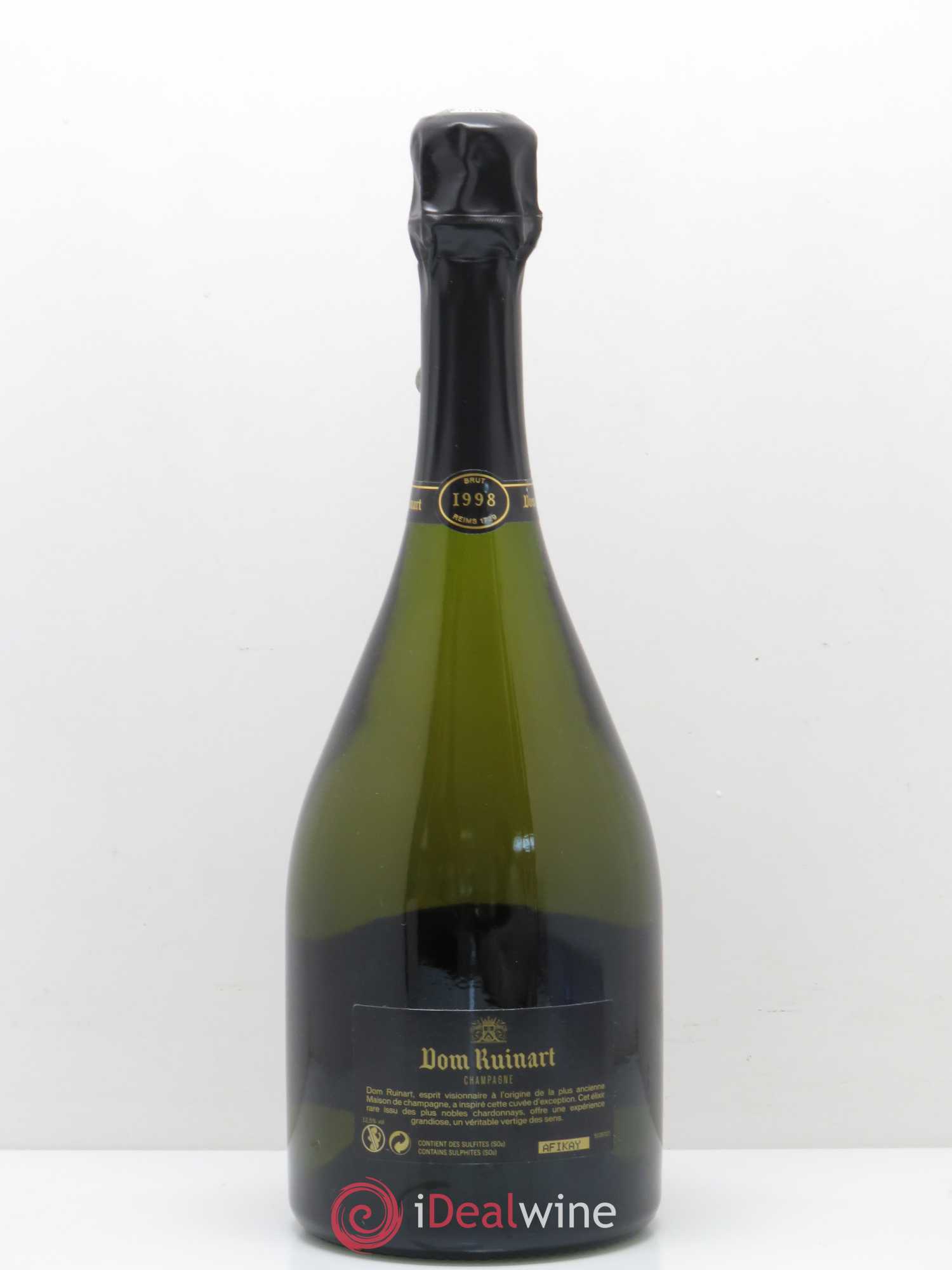 Dom Ruinart Brut Ruinart 1998 - Lot de 1 bouteille - 1