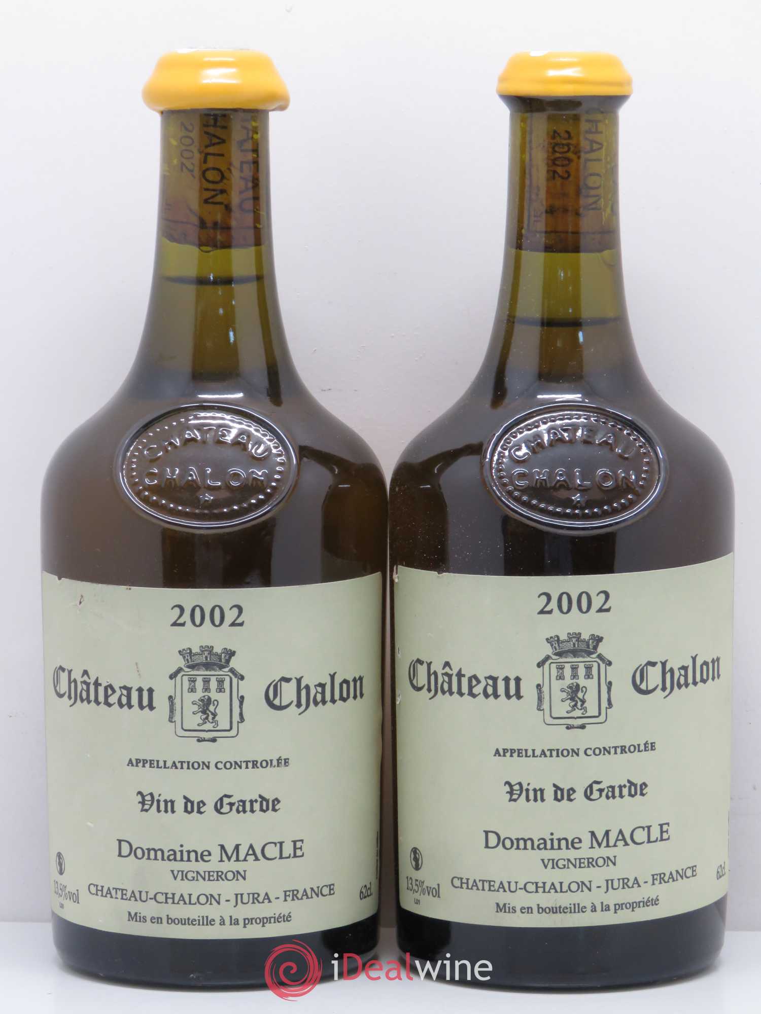 Château-Chalon Jean Macle 2002 - Lot de 2 bouteilles - 0