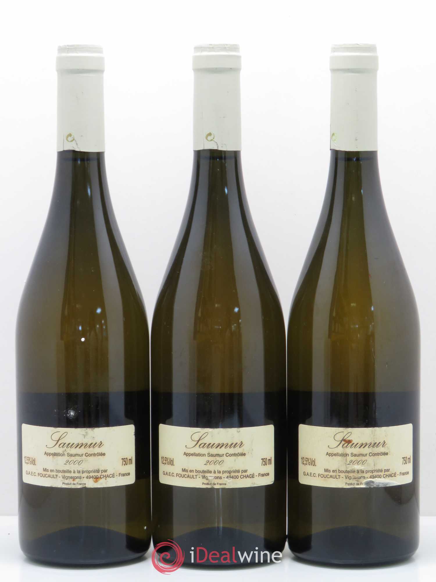 Saumur Brézé Clos Rougeard 2000 - Posten von 3 Flaschen - 1