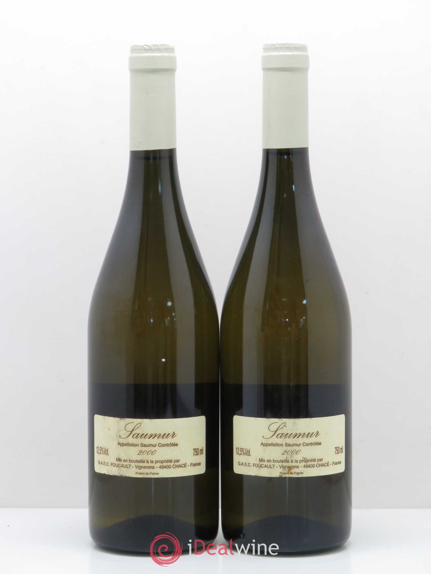 Saumur Brézé Clos Rougeard 2000 - Lot de 2 bouteilles - 1