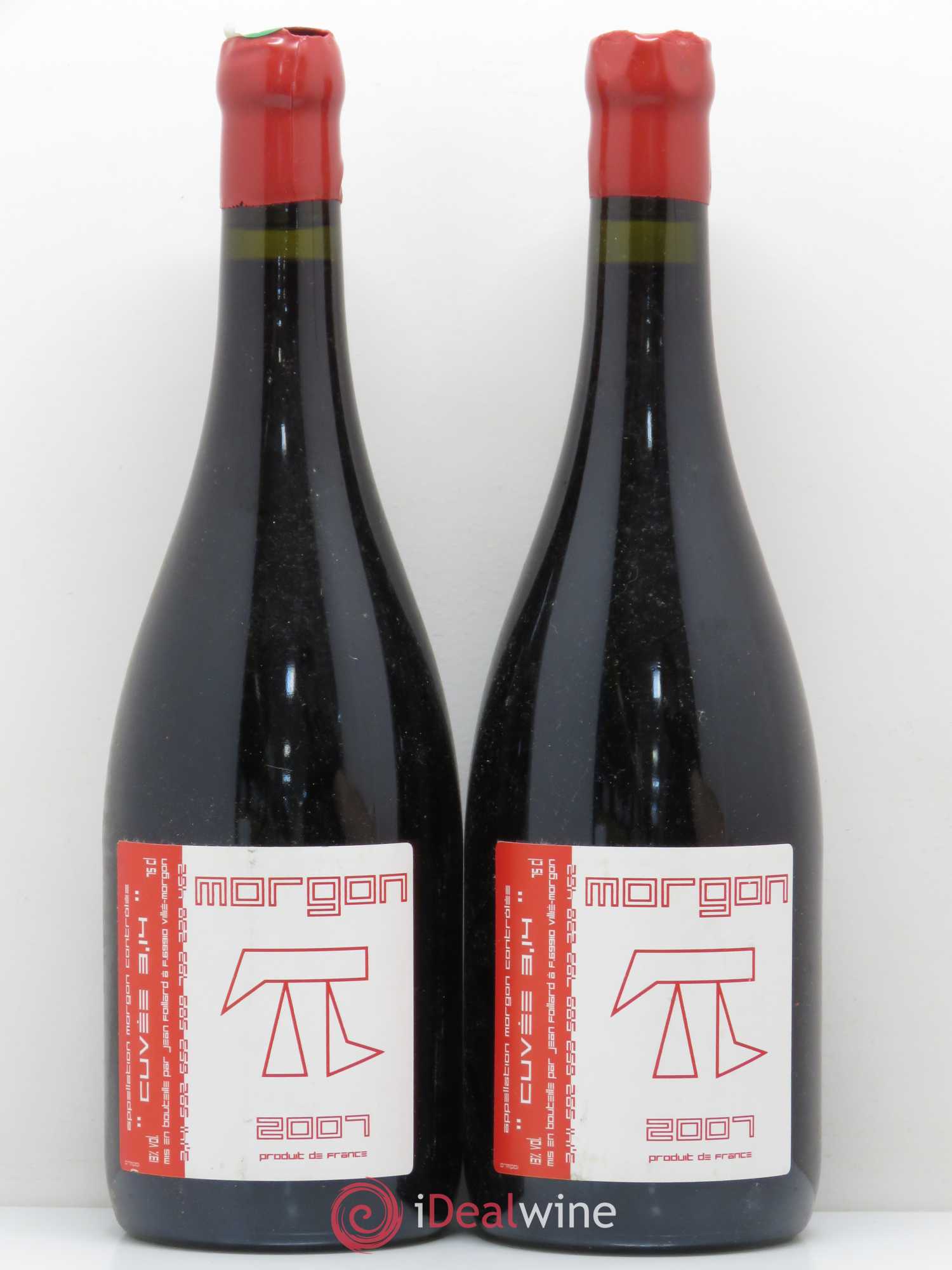 Morgon 3.14 Jean Foillard 2007 - Lot de 2 bouteilles - 0
