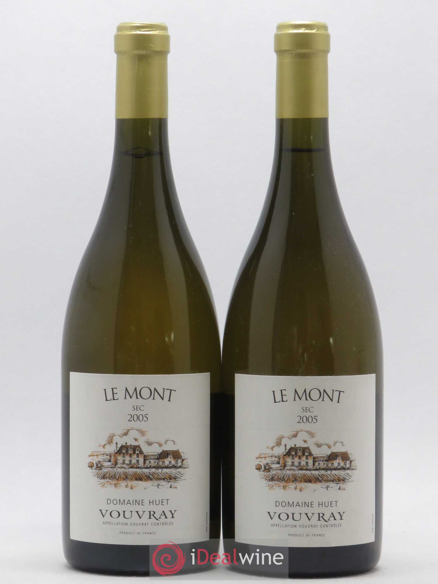 Vouvray Le Mont Sec Domaine Huet 2005 - Lot de 2 bouteilles - 0