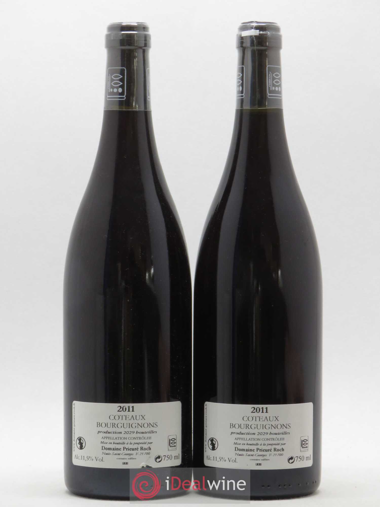 Coteaux Bourguignons Prieuré Roch 2011 - Posten von 2 Flaschen - 1