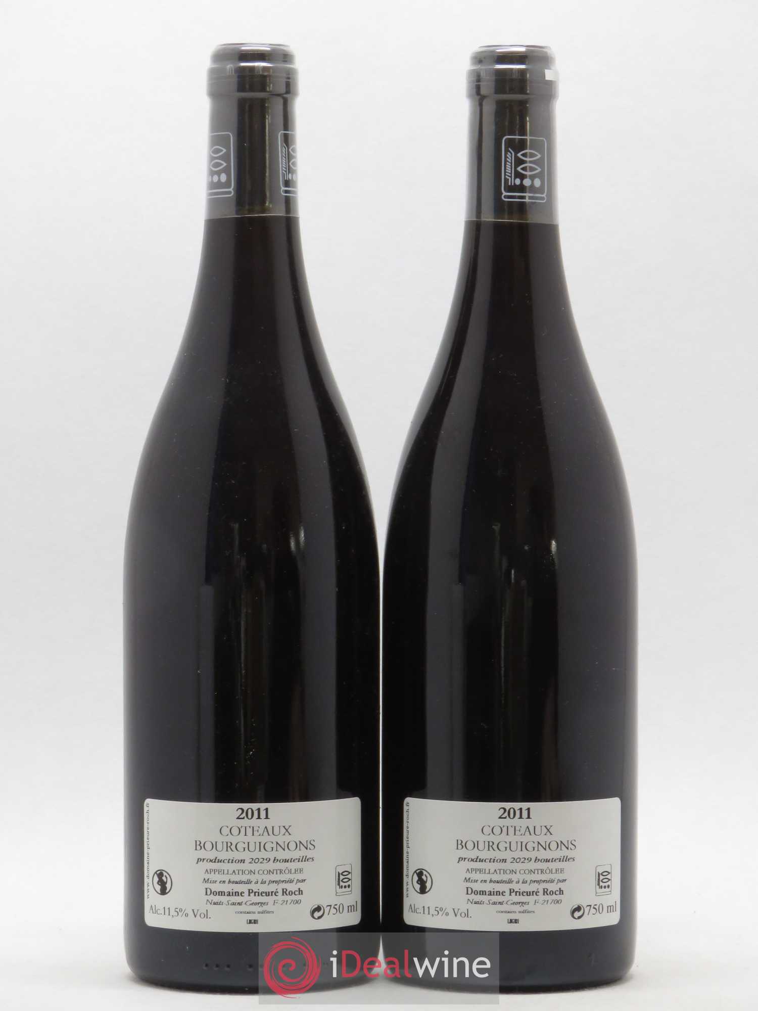 Coteaux Bourguignons Prieuré Roch 2011 - Lot de 2 bouteilles - 1