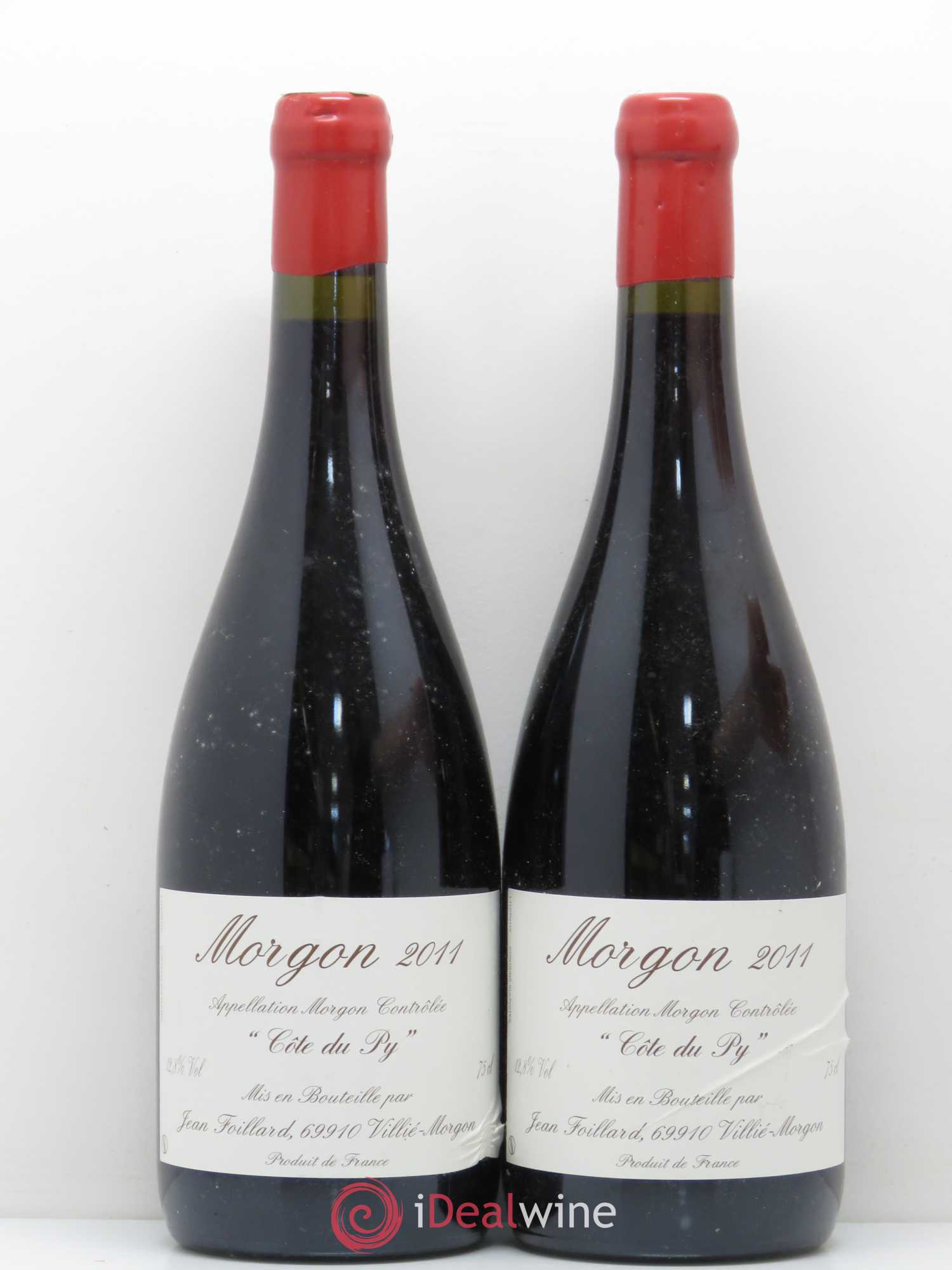 Morgon Côte du Py Jean Foillard 2011 - Lot de 2 bouteilles - 0