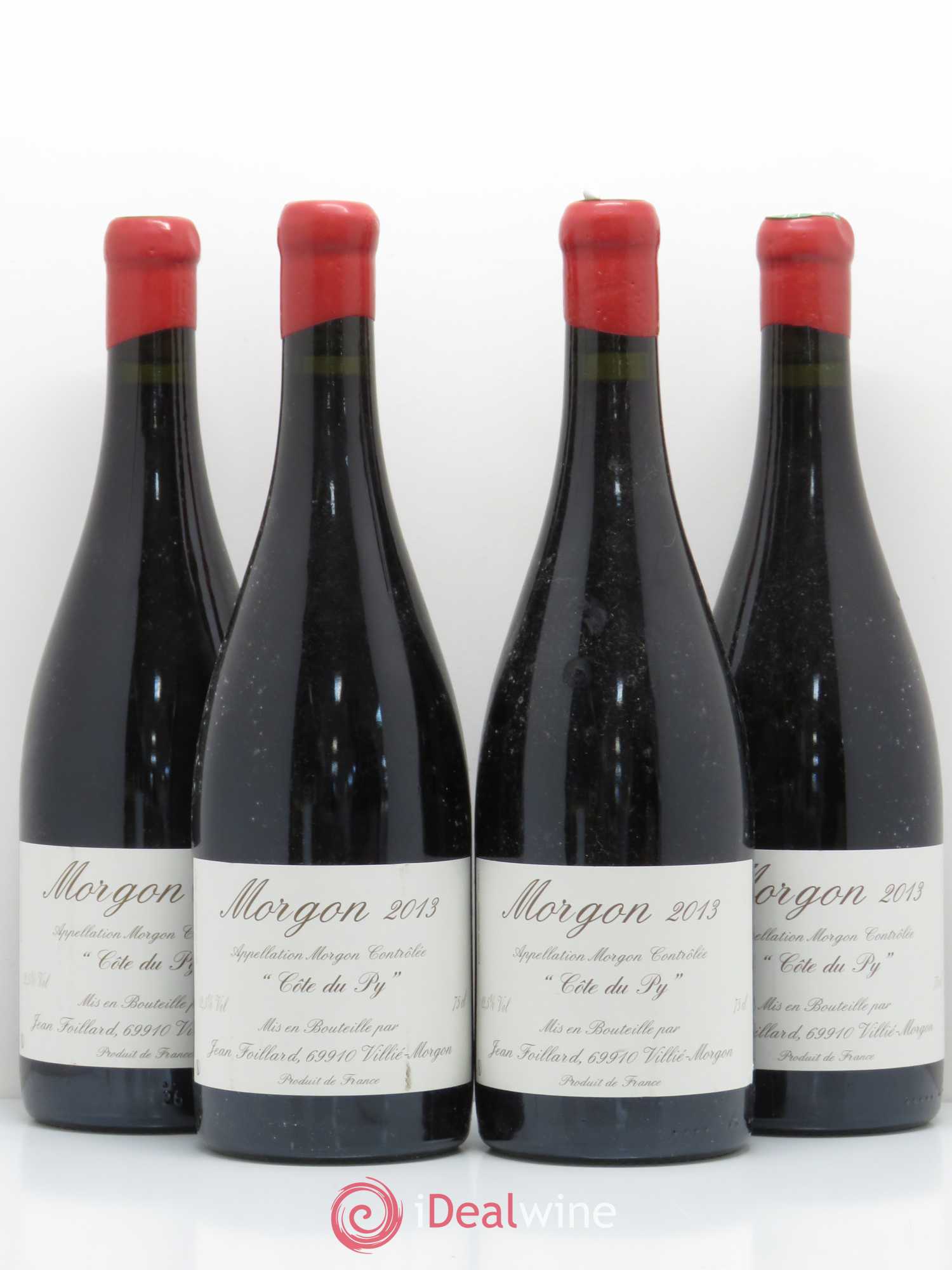 Morgon Côte du Py Jean Foillard 2013 - Lot de 4 bouteilles - 0