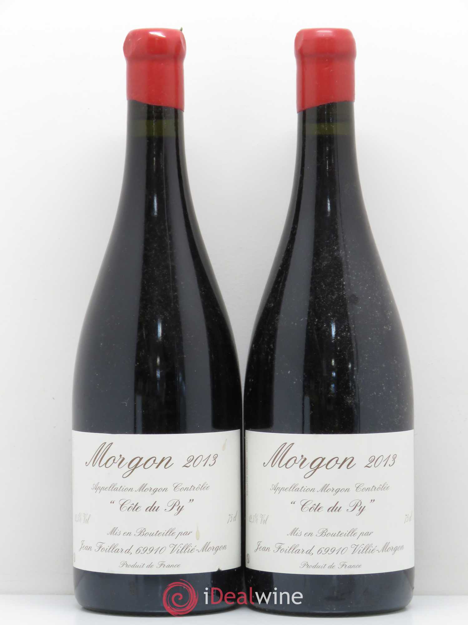 Morgon Côte du Py Jean Foillard 2013 - Lot de 2 bouteilles - 0