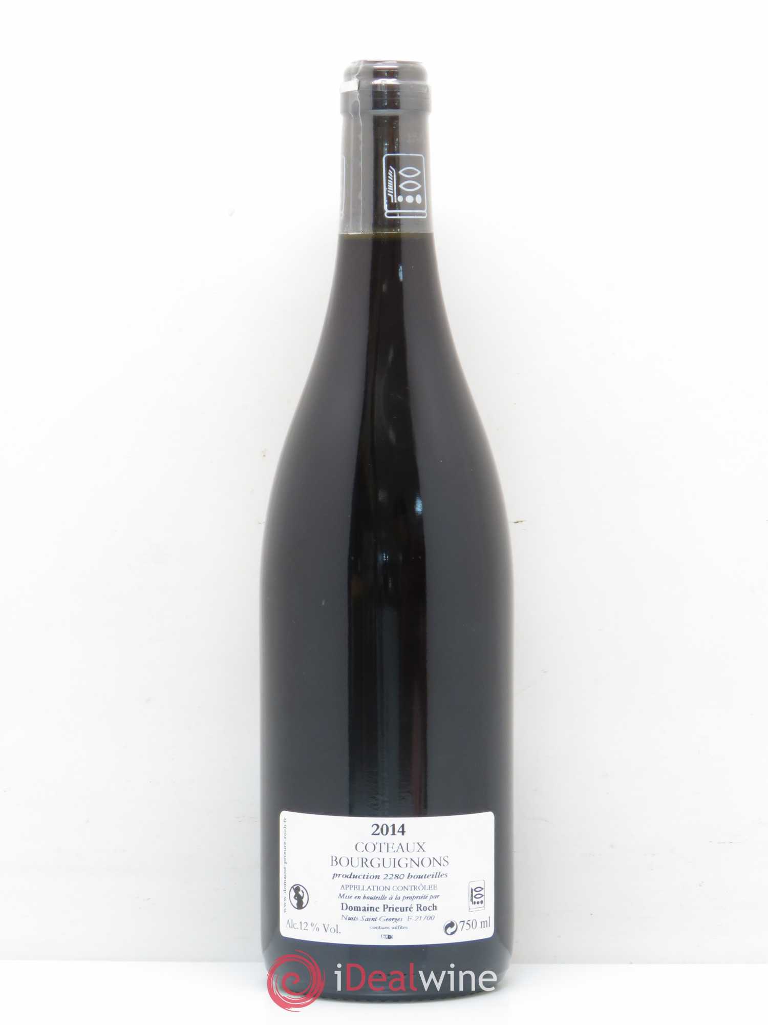 Bourgogne Coteaux Bourguignons Domaine Prieuré Roch 2014 - Posten von 1 Flasche - 1
