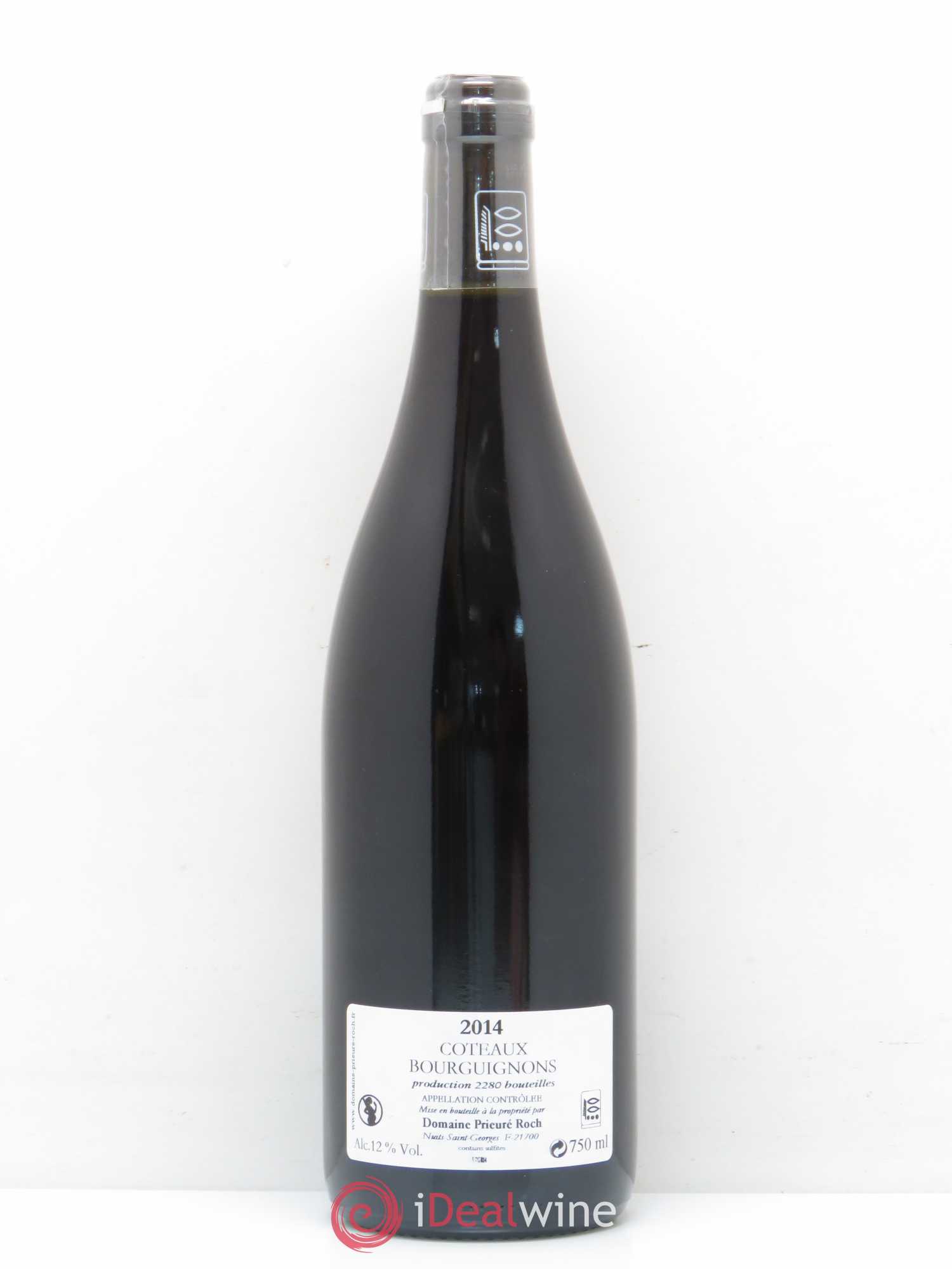 Bourgogne Coteaux Bourguignons Domaine Prieuré Roch 2014 - Posten von 1 Flasche - 1