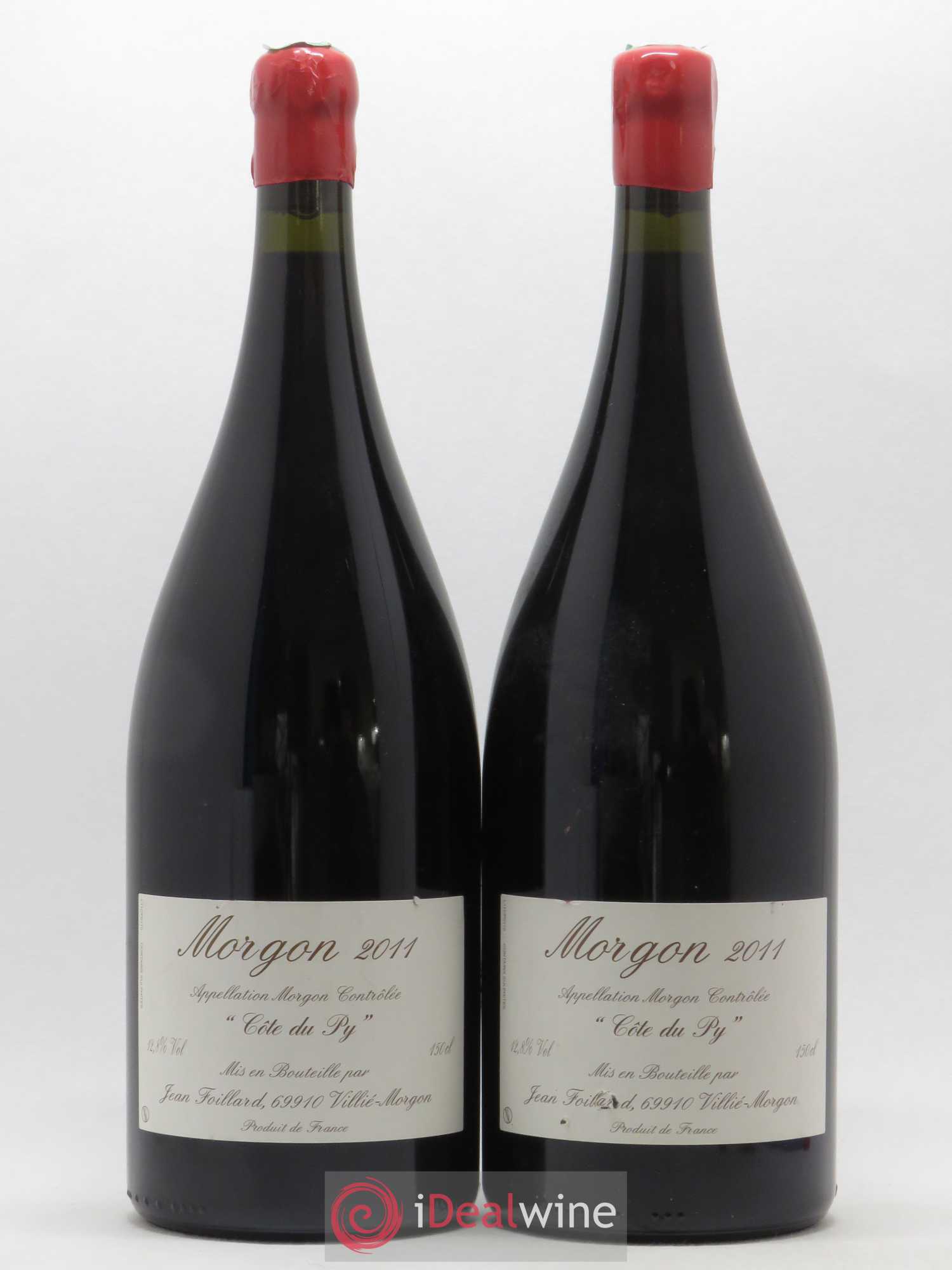 Morgon Côte du Py Jean Foillard 2011 - Lot de 2 magnums - 0