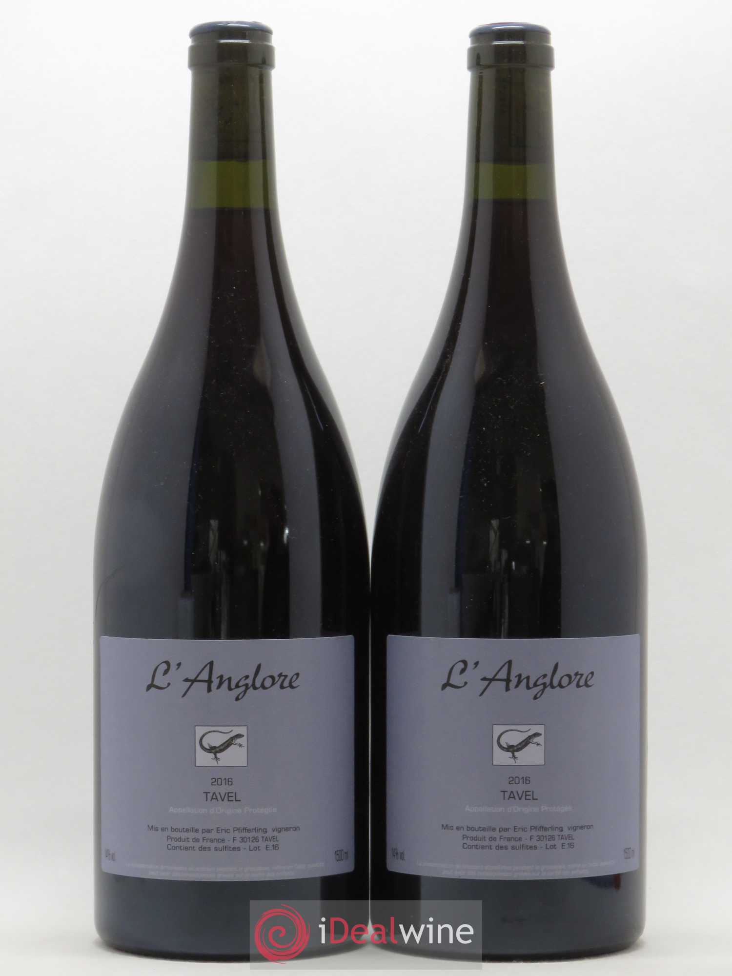 Tavel L'Anglore 2016 - Posten von 2 Magnum - 0