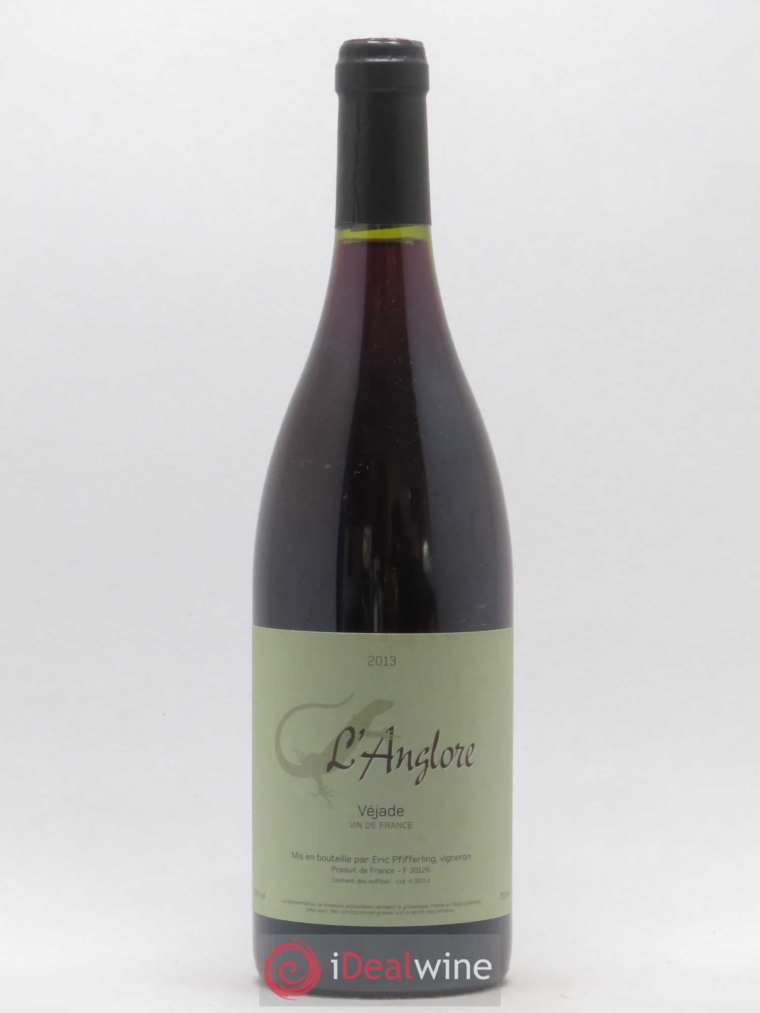 Vin de France Véjade L'Anglore 2013 - Lot de 1 bouteille - 0