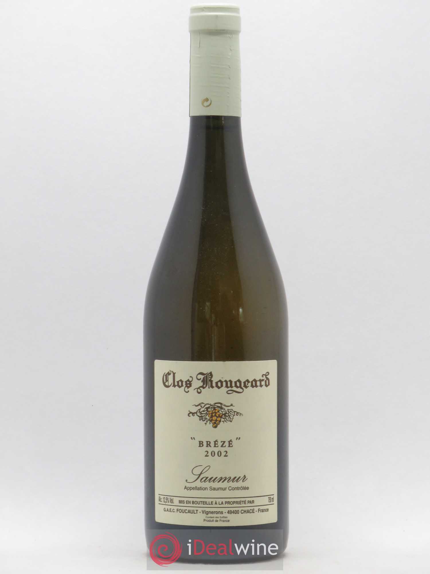Saumur Brézé Clos Rougeard 2002 - Posten von 1 Flasche - 0