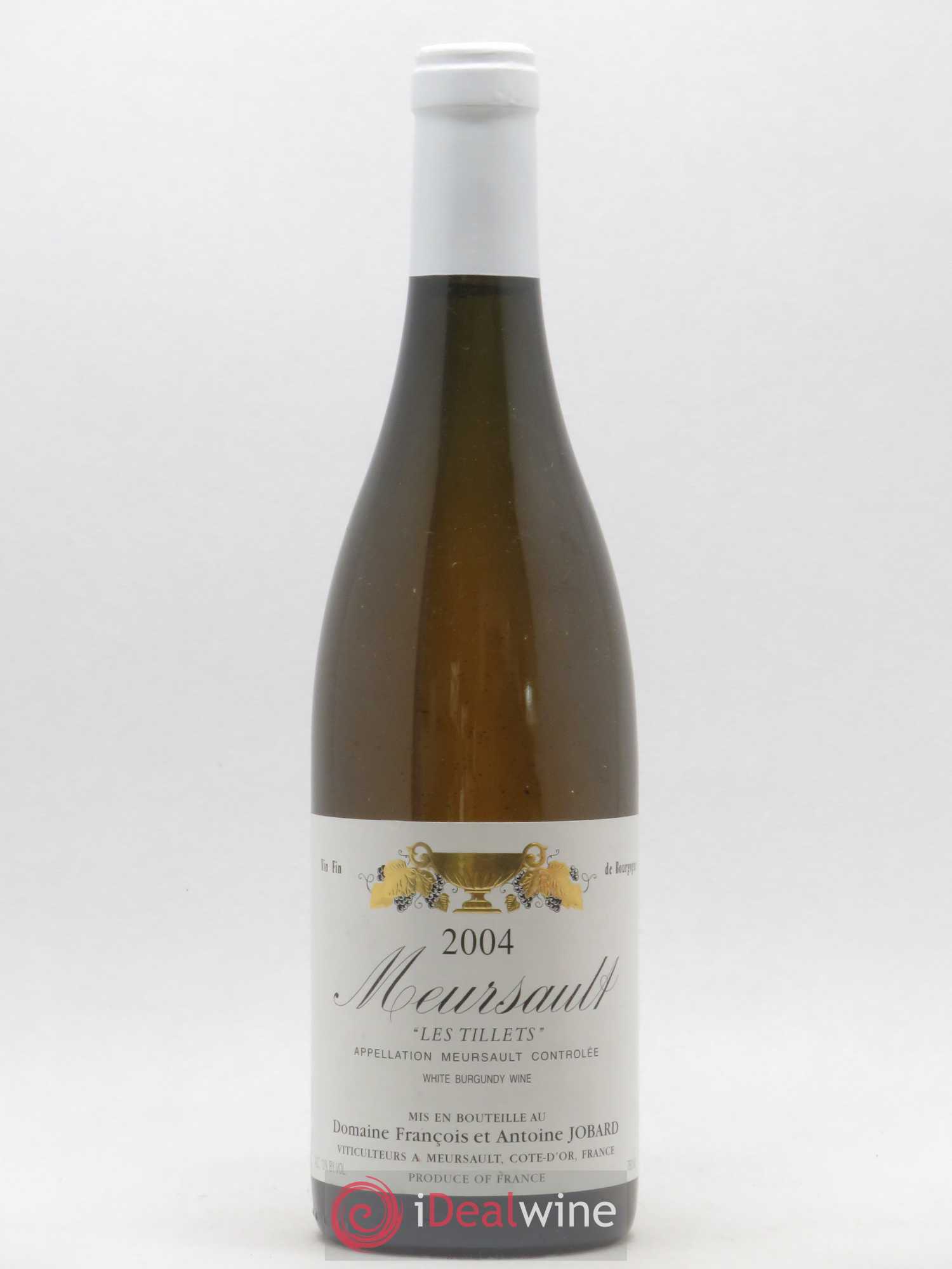 Meursault Tillets François et Antoine Jobard (Domaine) 2004 - Lot de 1 bouteille - 0