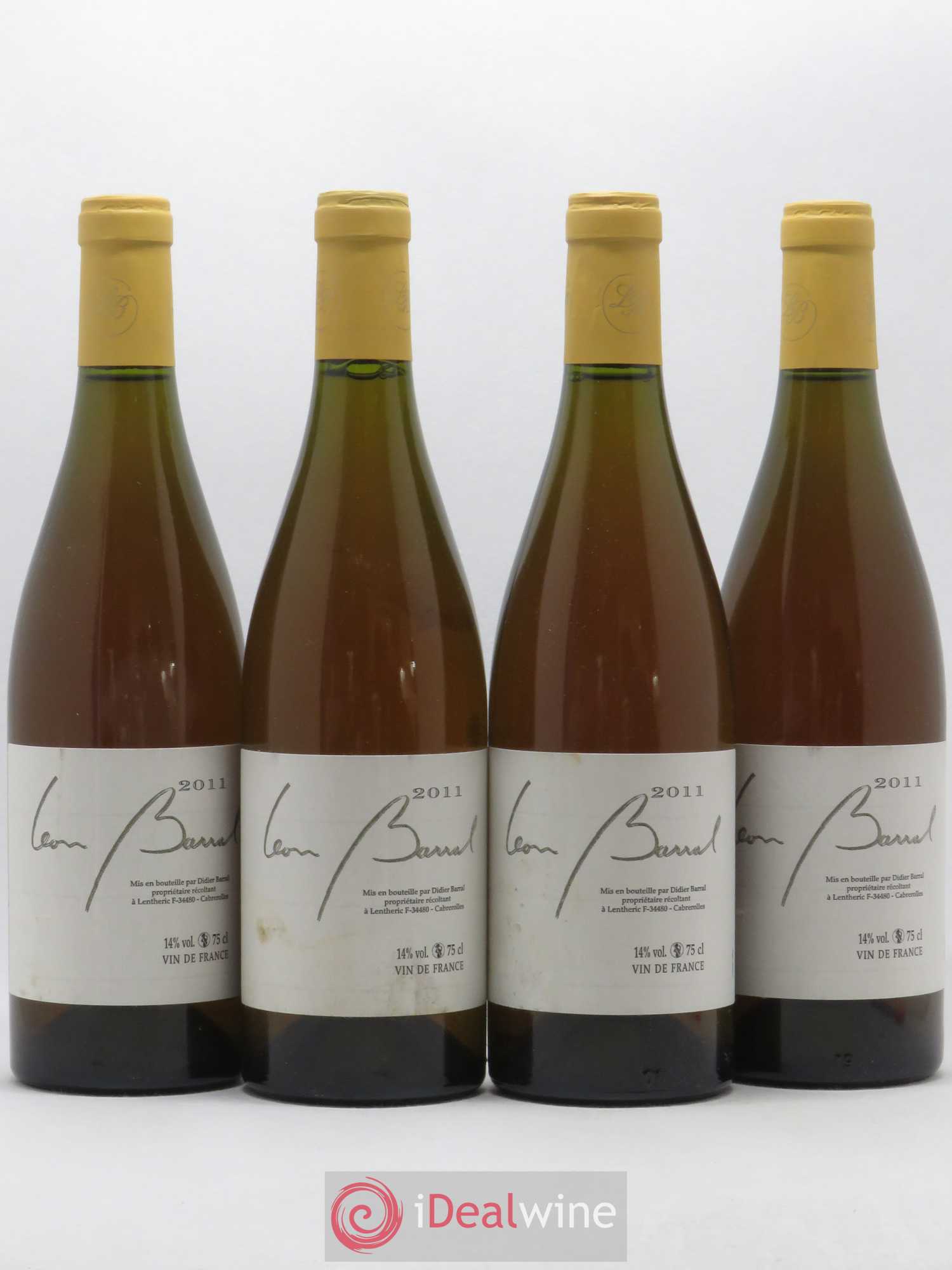 Vin de France Léon Barral 2011 - Posten von 4 Flaschen - 0