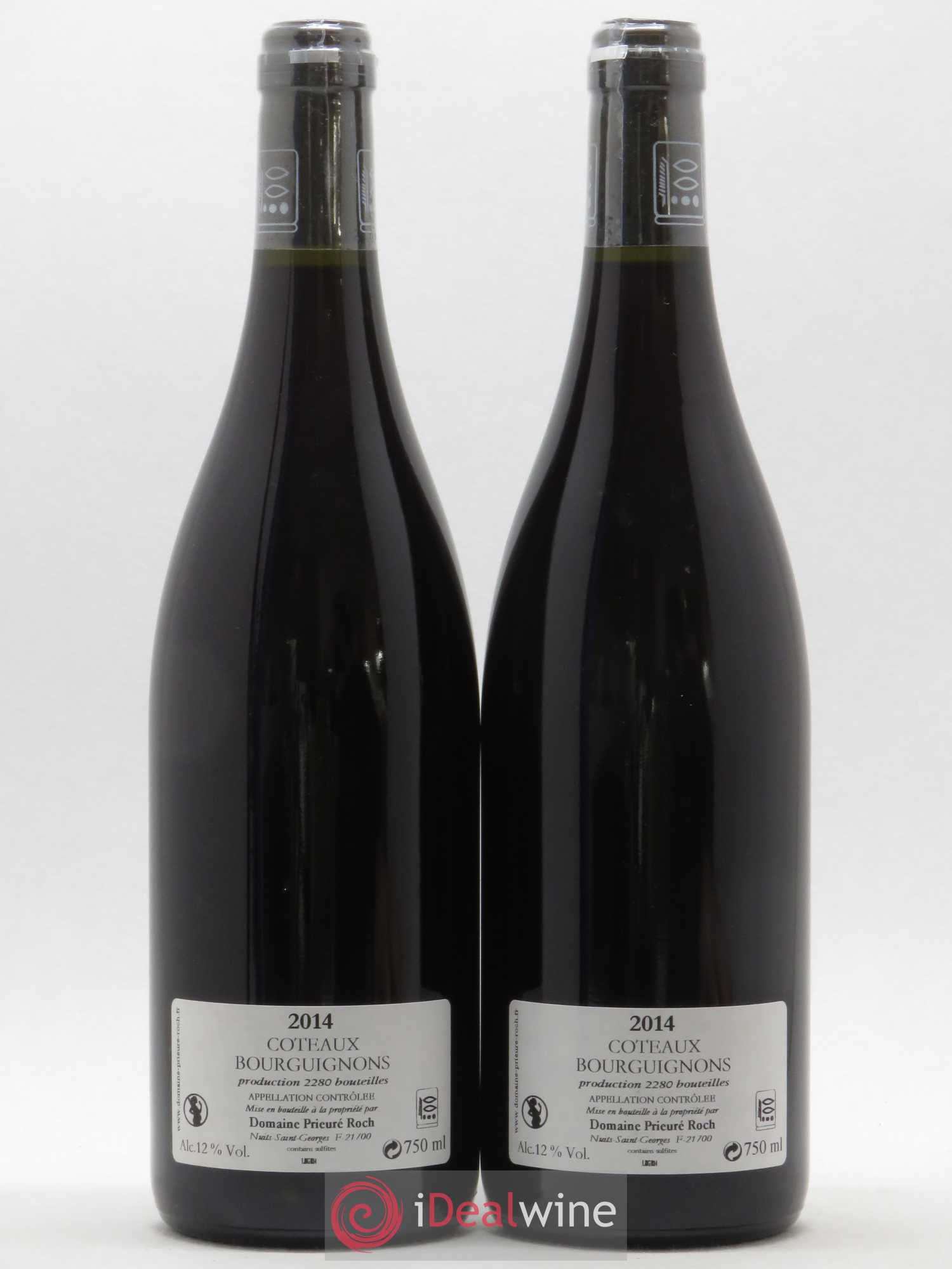 Coteaux Bourguignons Prieuré Roch 2014 - Lot de 2 bouteilles - 1