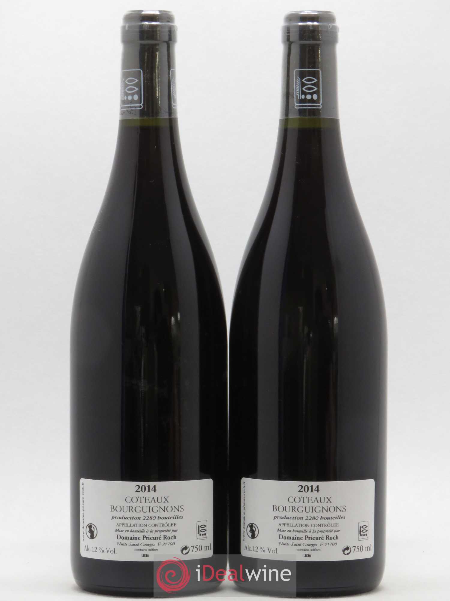 Coteaux Bourguignons Prieuré Roch 2014 - Lot de 2 bouteilles - 1