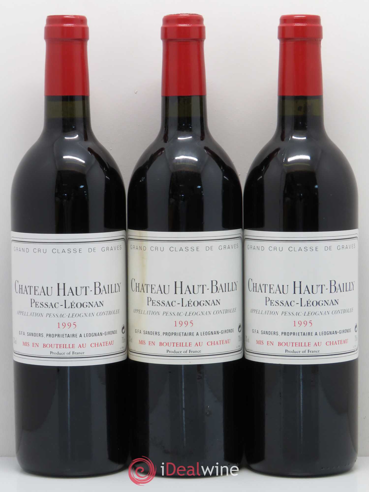 Château Haut-Bailly Cru Classé de Graves 1995 - Lot de 6 bouteilles - 2