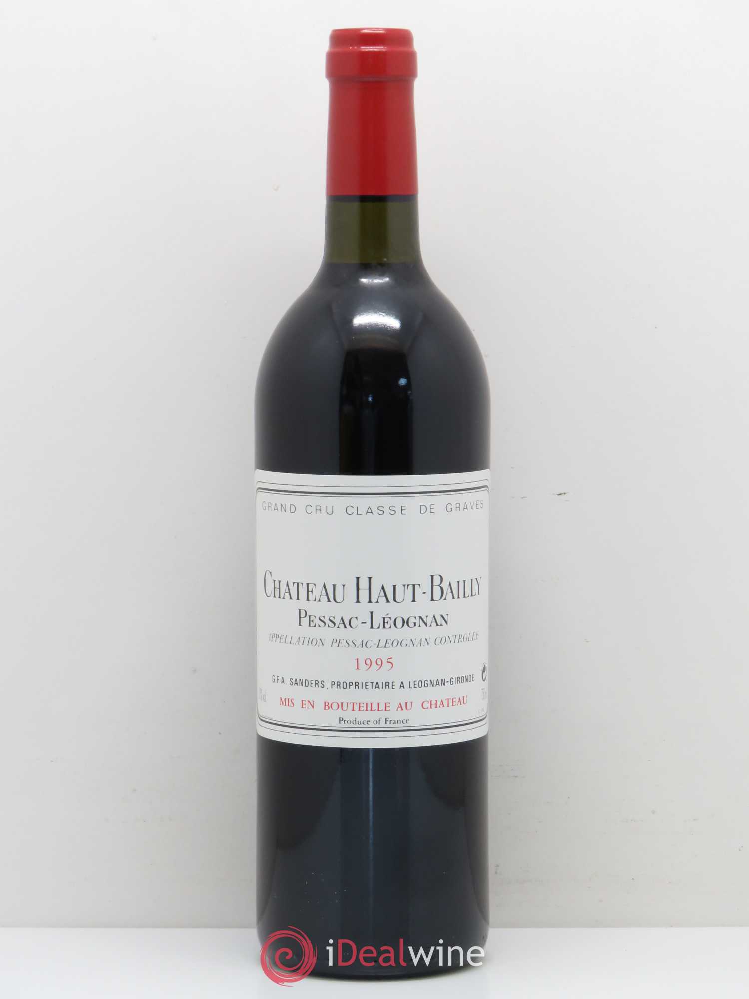 Château Haut-Bailly Cru Classé de Graves 1995 - Lot de 1 bouteille - 0