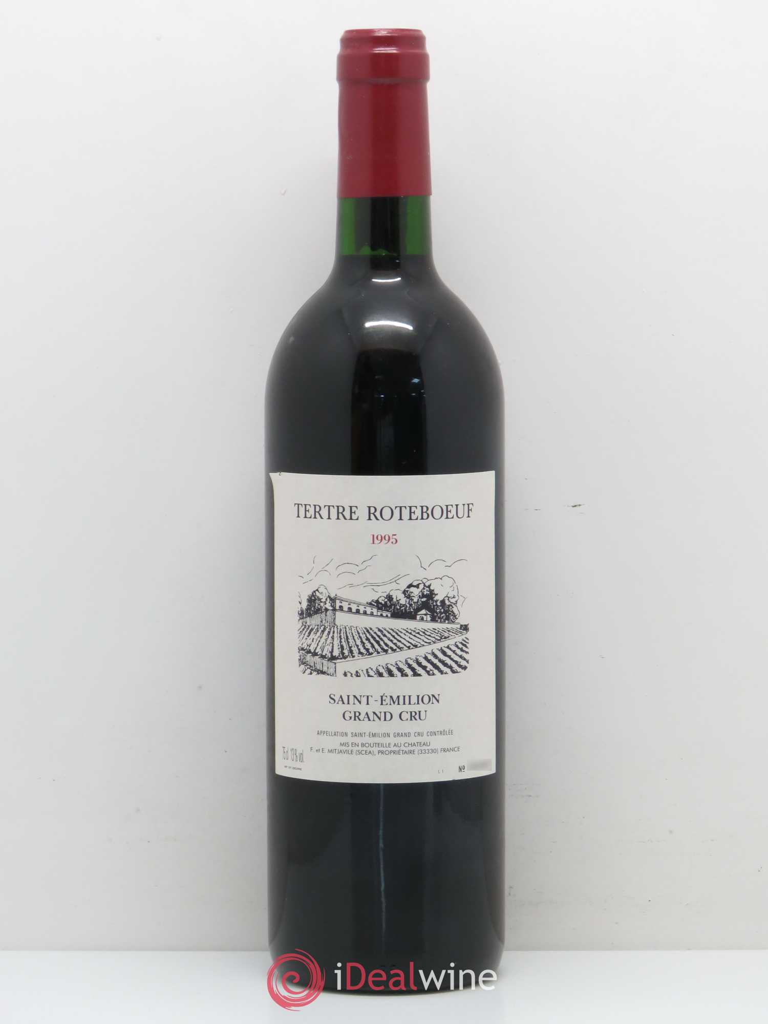 Château Tertre Roteboeuf 1995 - Lot de 1 bouteille - 0
