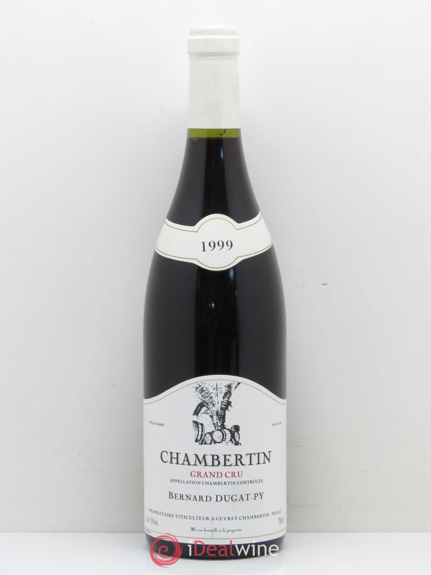 Chambertin Grand Cru Vieilles Vignes Dugat-Py Vieilles Vignes 1999 - Lot de 1 bouteille - 0