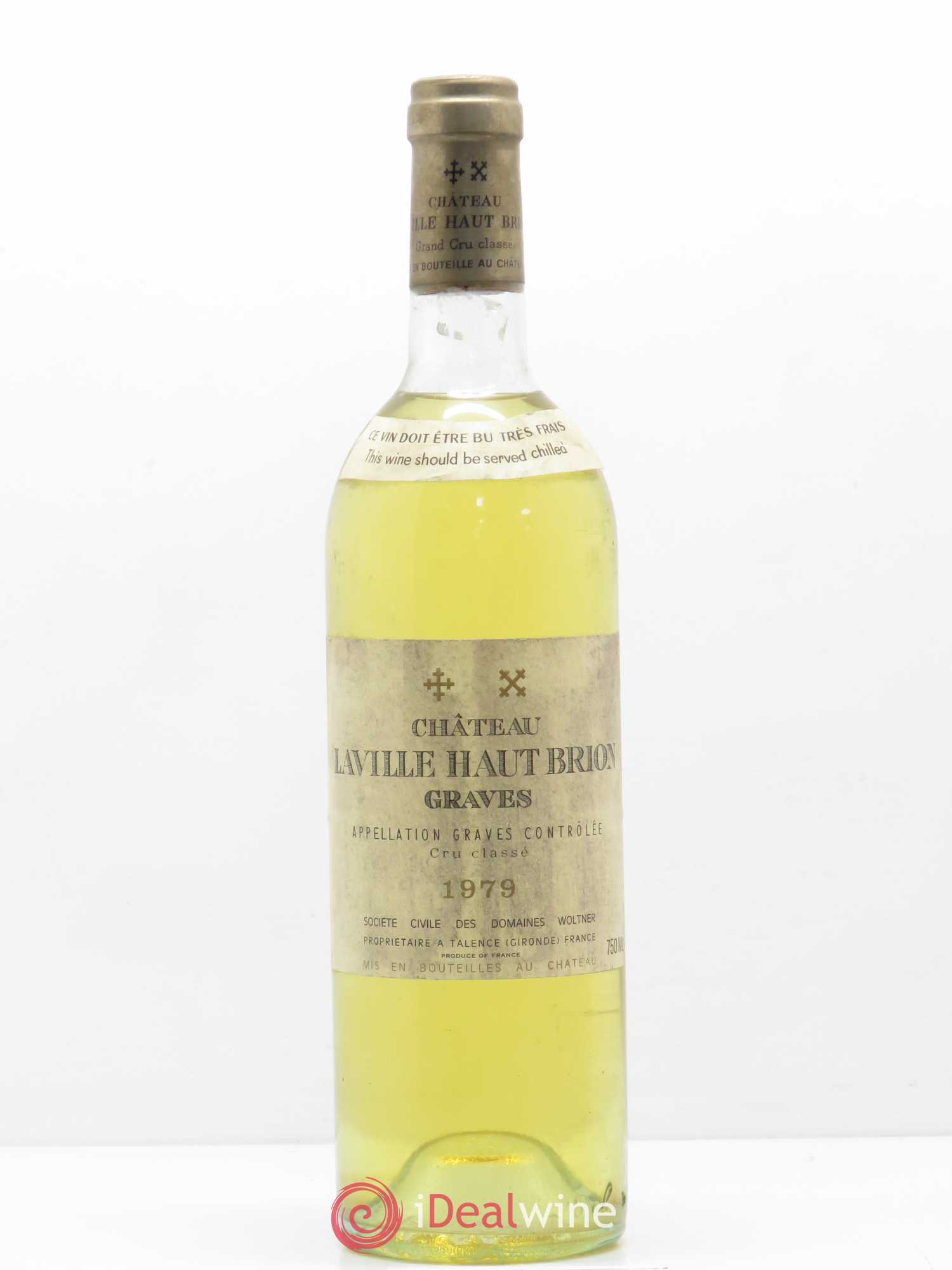 Château Laville Haut-Brion Cru Classé de Graves 1979 - Lot de 1 bouteille - 0