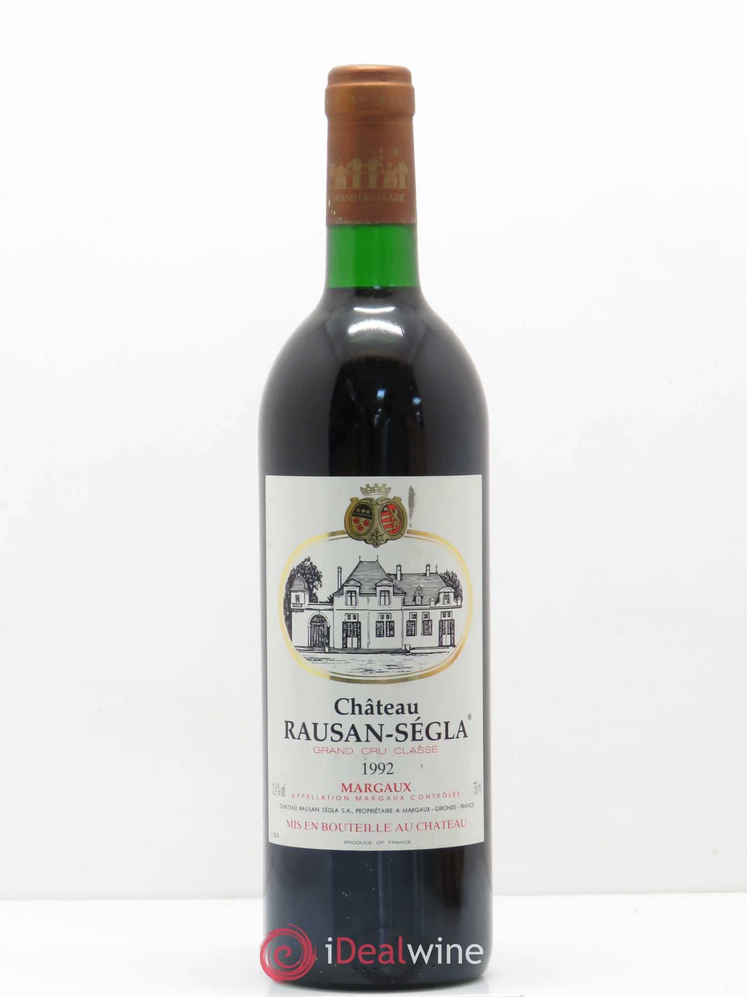 Château Rauzan Ségla Grand Cru Classé 1992 - Lot de 1 bouteille - 0