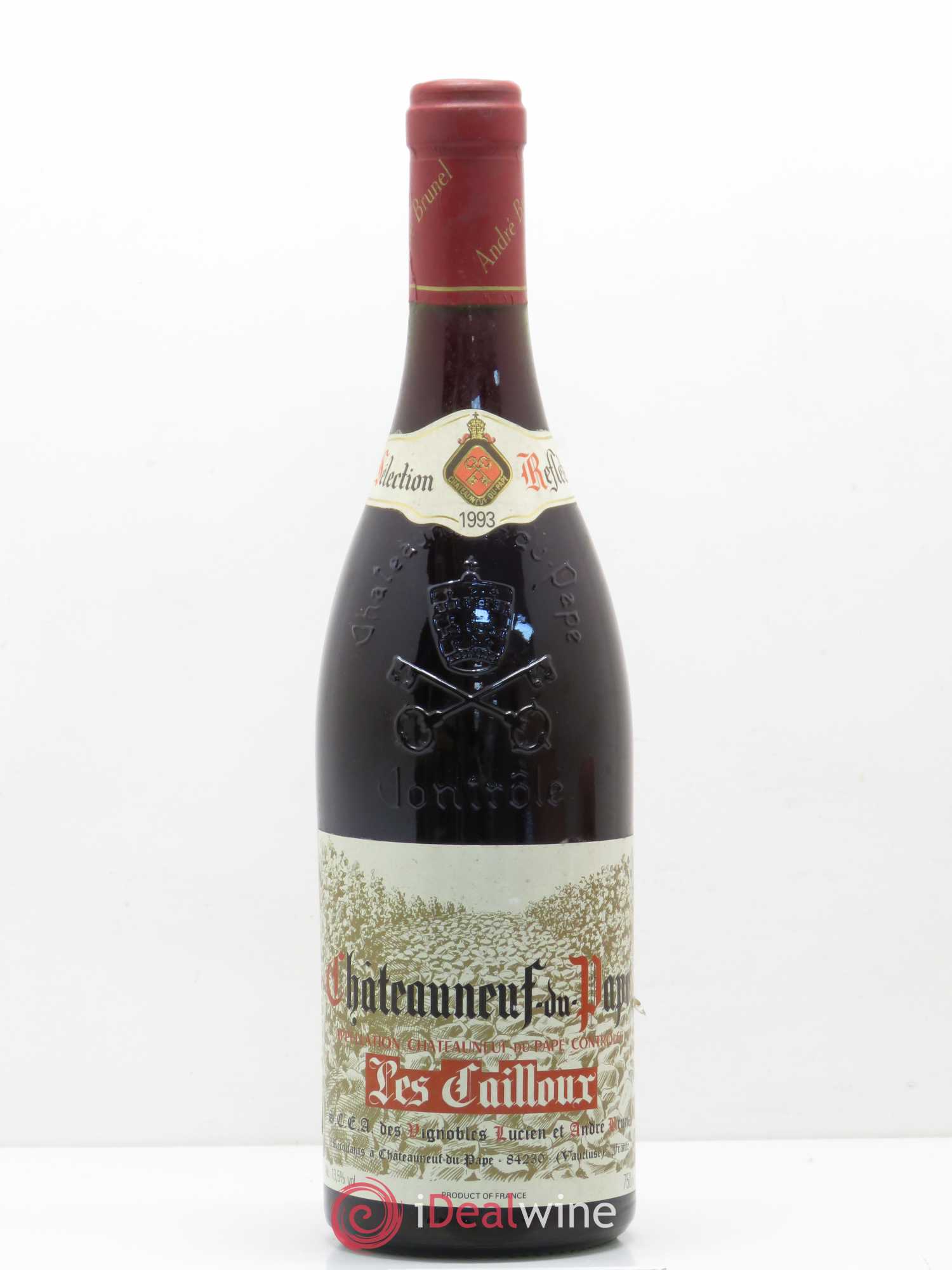 Châteauneuf-du-Pape Les Cailloux André Brunel 1993 - Lot de 1 bouteille - 0