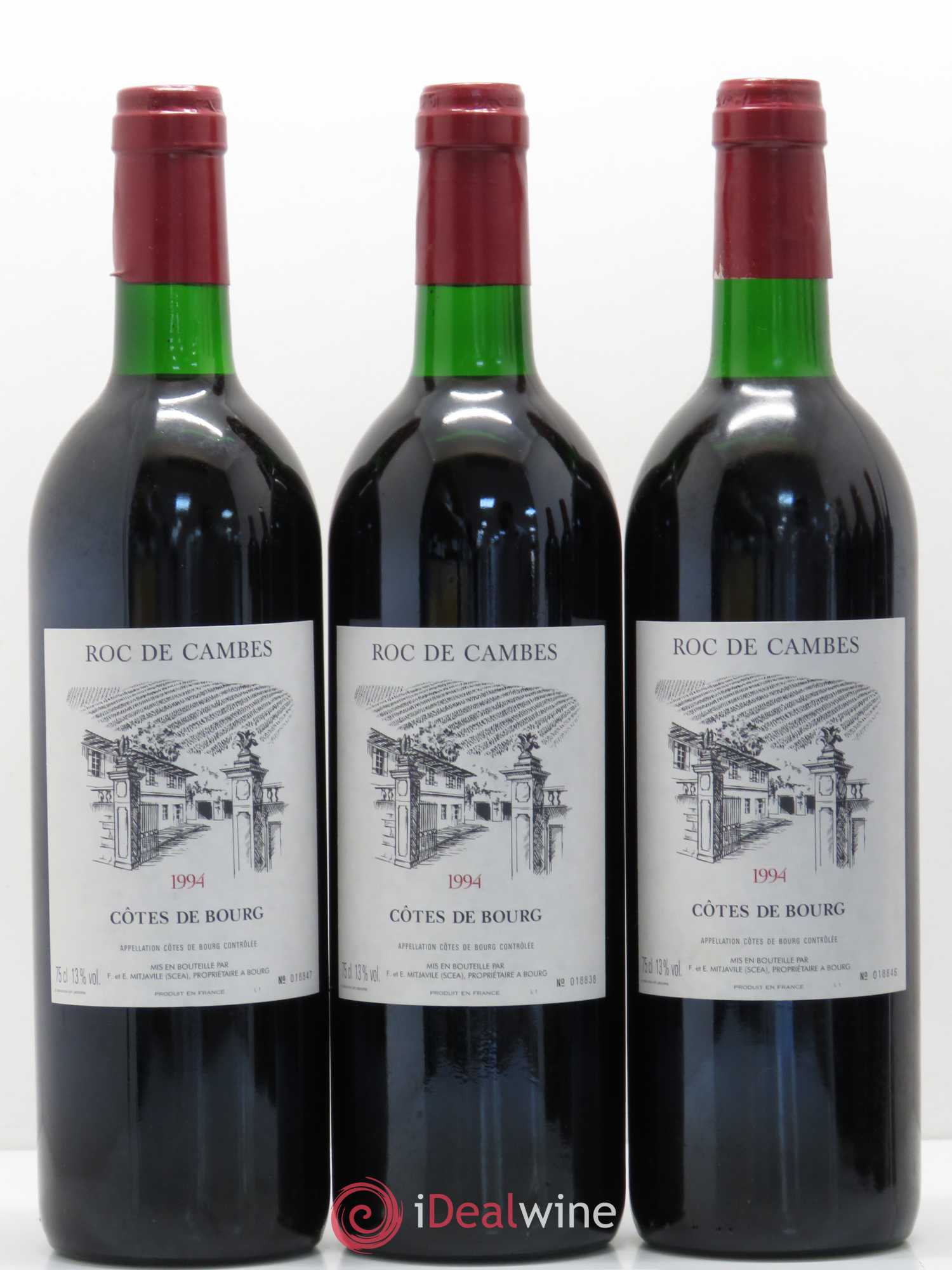 Roc de Cambes 1994 - Posten von 6 Flaschen - 1