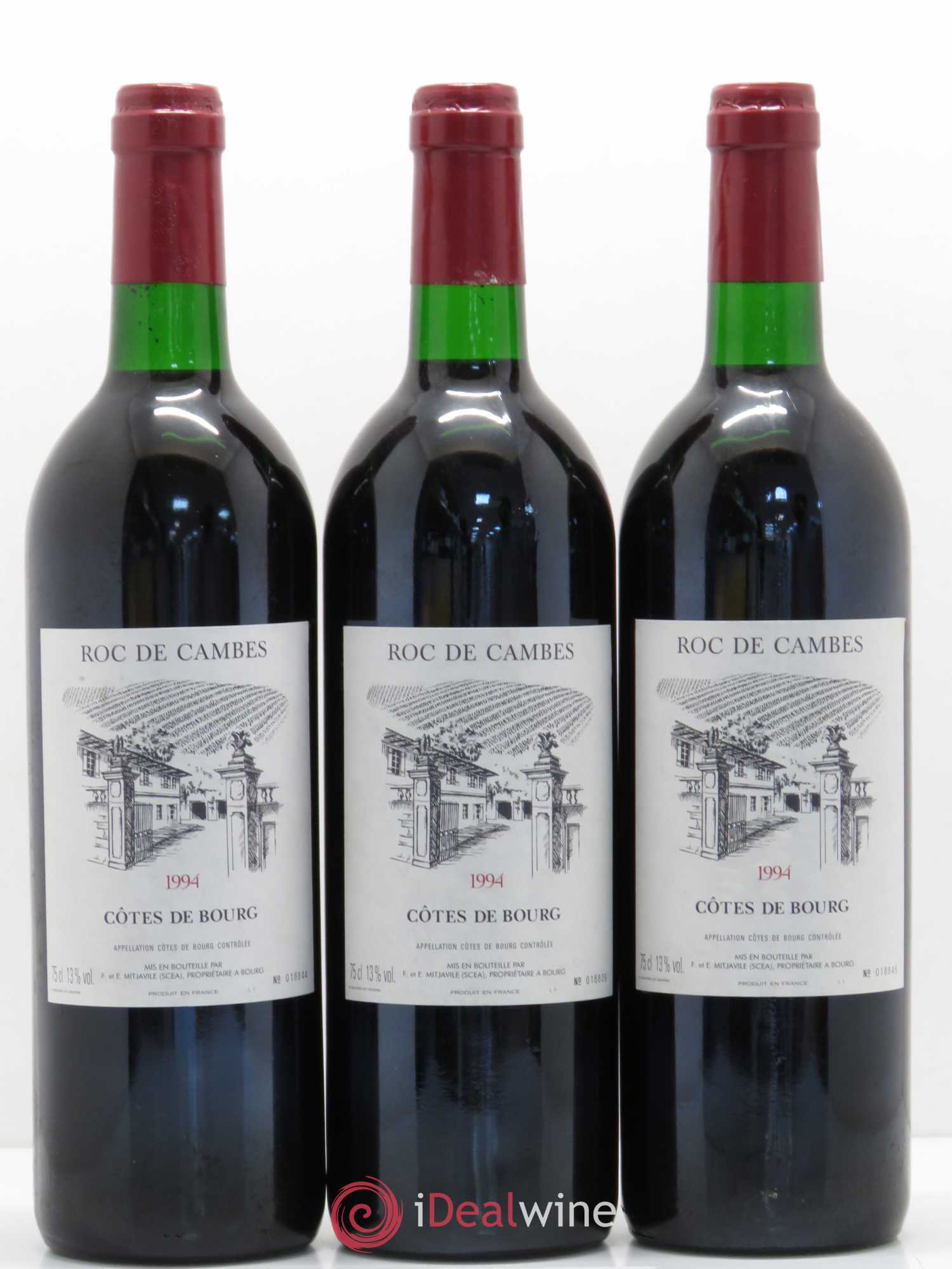 Roc de Cambes 1994 - Posten von 6 Flaschen - 2