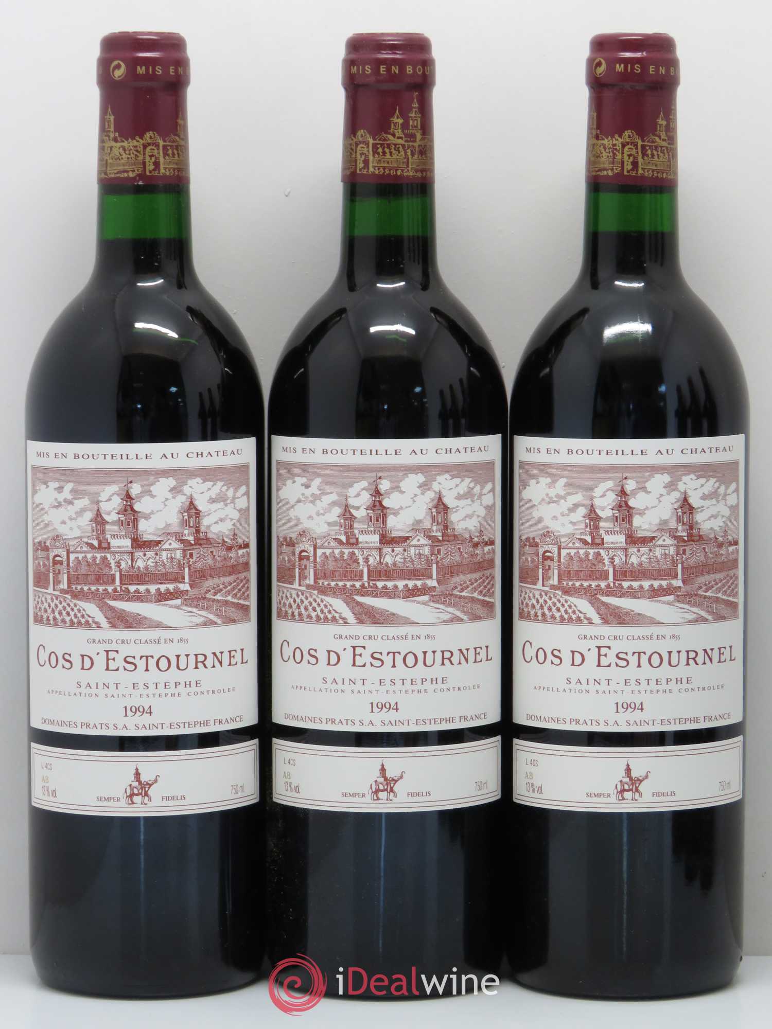 Cos d'Estournel 2ème Grand Cru Classé 1994 - Lot de 6 bouteilles - 1