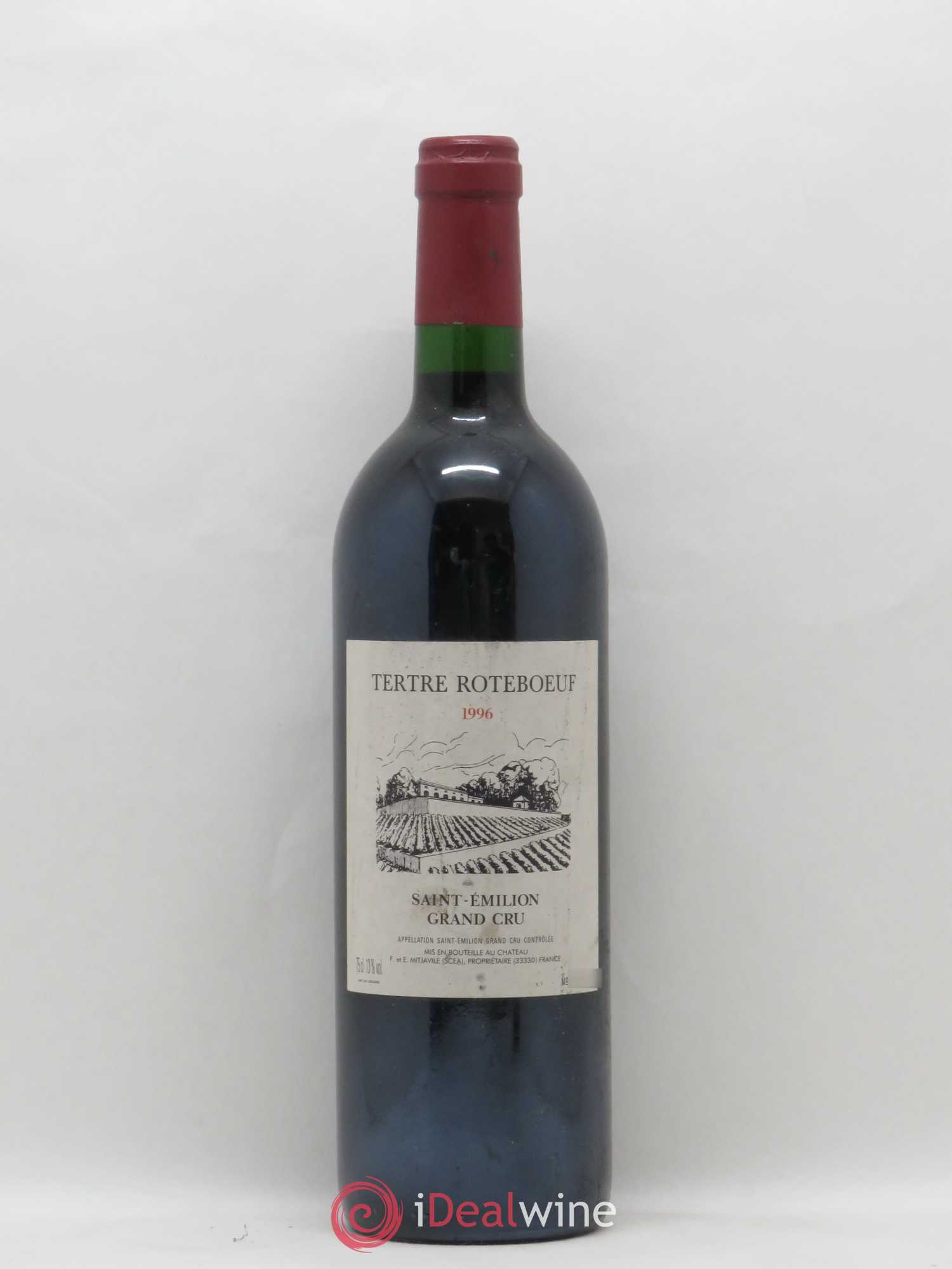 Château Tertre Roteboeuf 1996 - Lot de 1 bouteille - 0