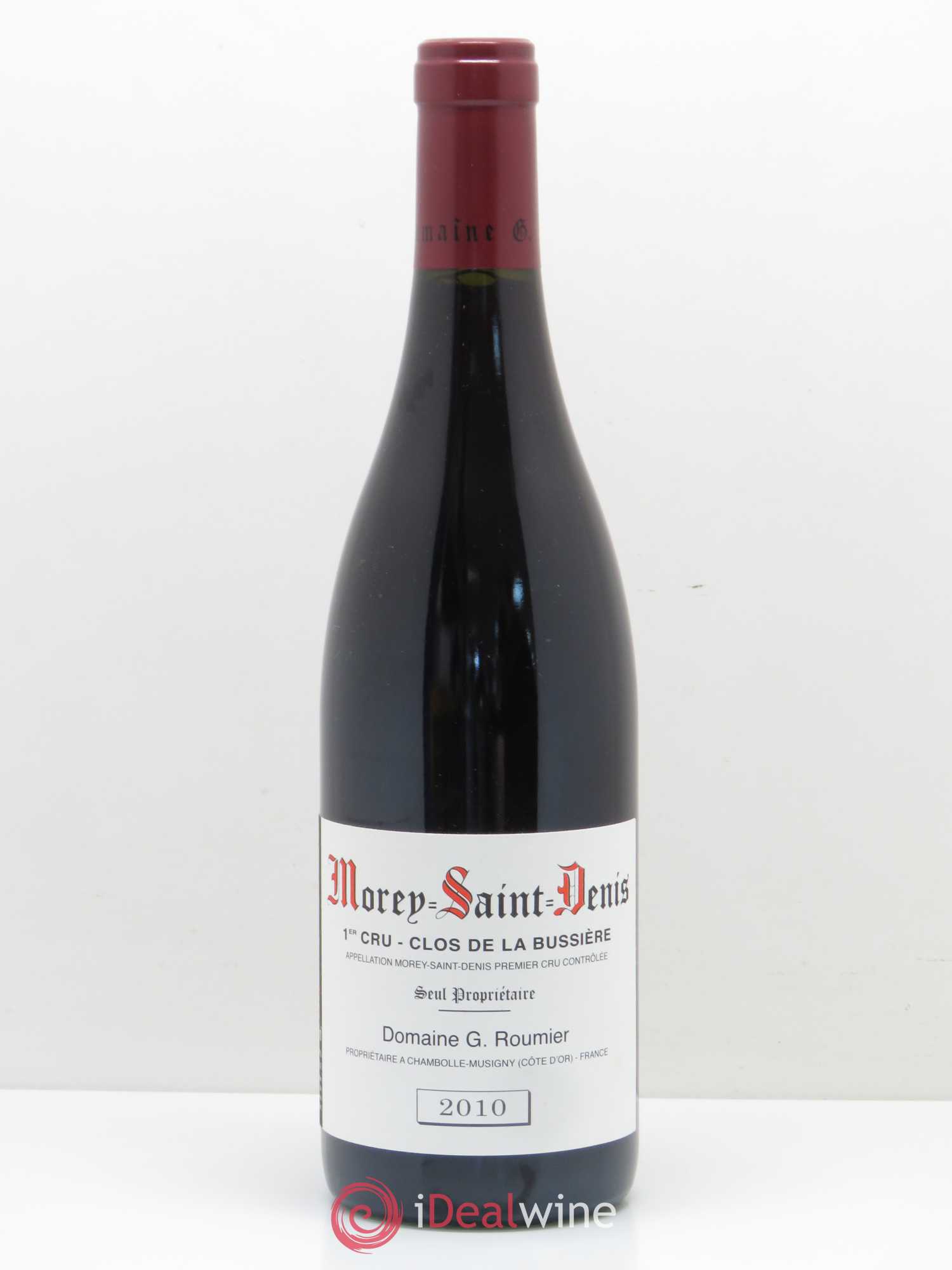 Morey-Saint-Denis 1er Cru Clos de la Bussière Georges Roumier (Domaine) 2010 - Lot de 1 bouteille - 0