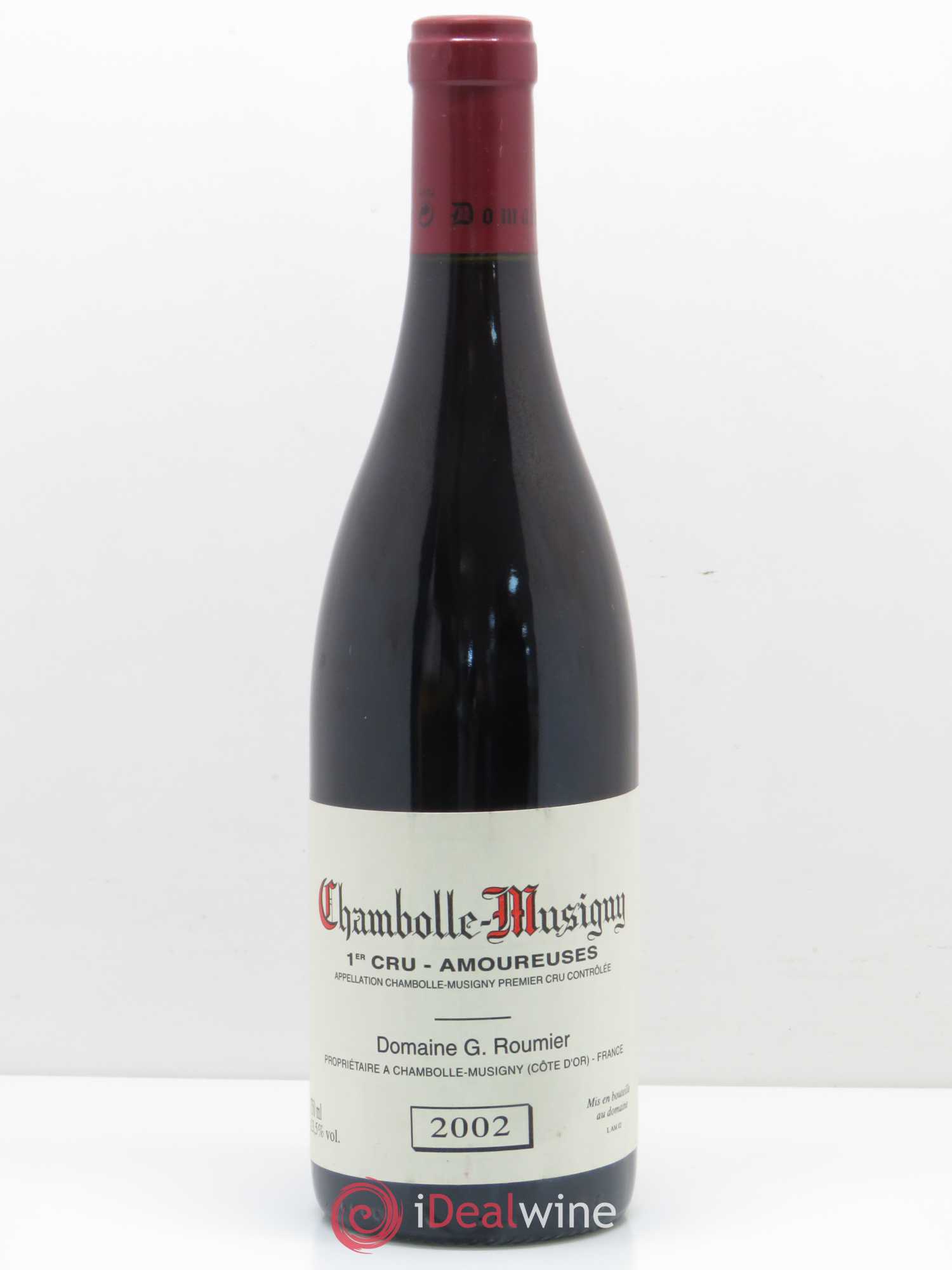 Chambolle-Musigny 1er Cru Les Amoureuses Georges Roumier (Domaine) 2002 - Lot de 1 bouteille - 0