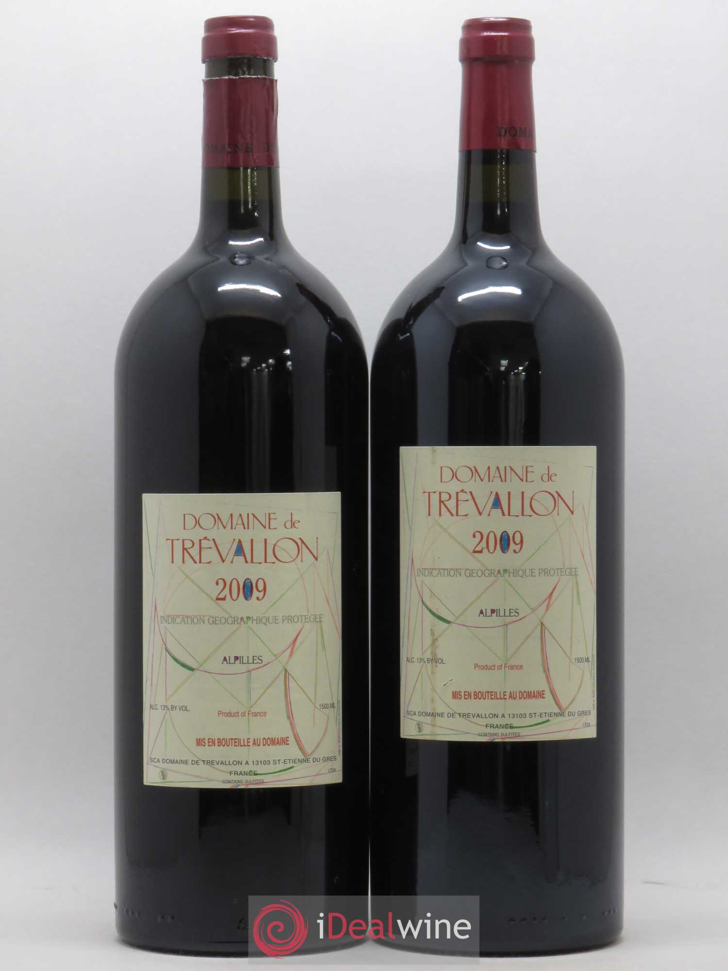 Alpilles Trévallon (Domaine de) Eloi Dürrbach 2009 - Lot de 2 magnums - 0