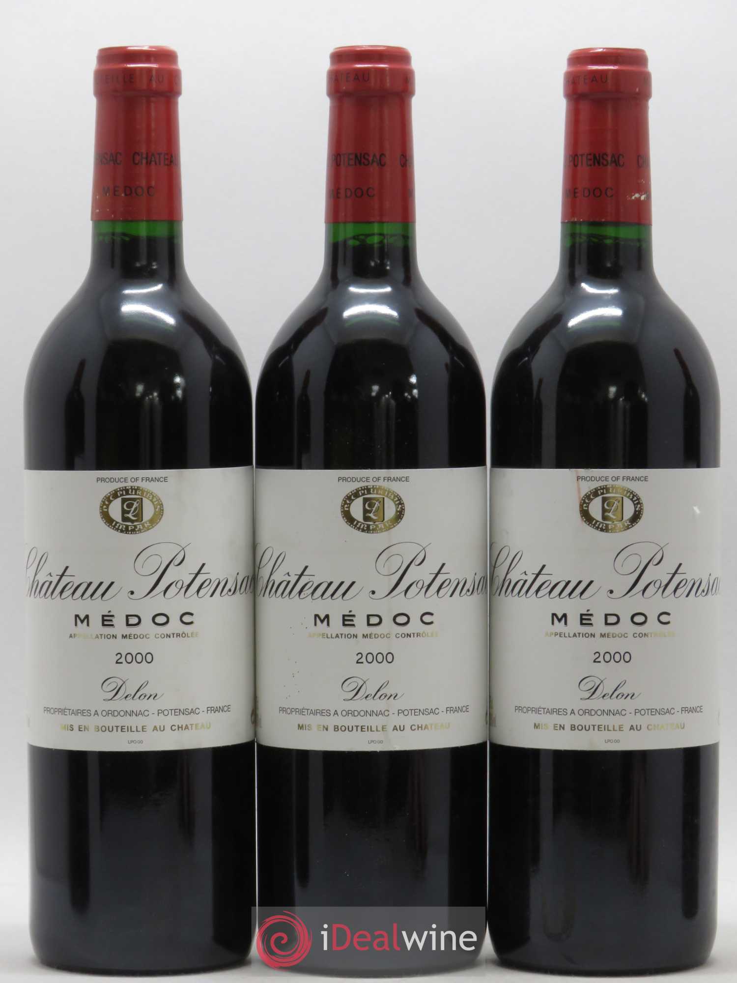 Château Potensac 2000 - Lot de 12 bouteilles - 1