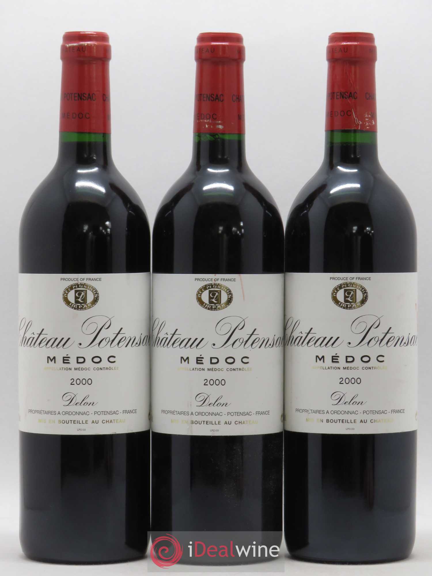 Château Potensac 2000 - Lot de 12 bouteilles - 4
