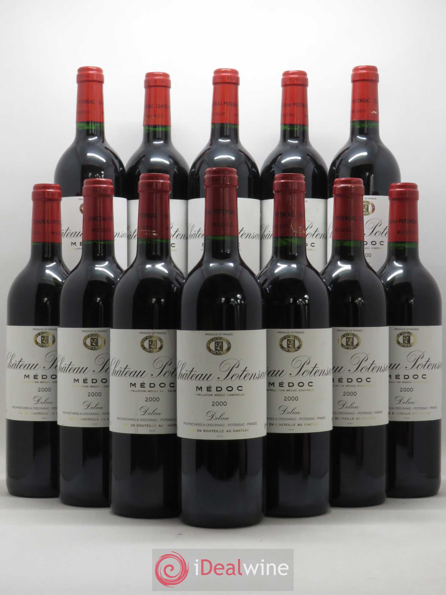 Château Potensac 2000 - Lot de 12 bouteilles - 0