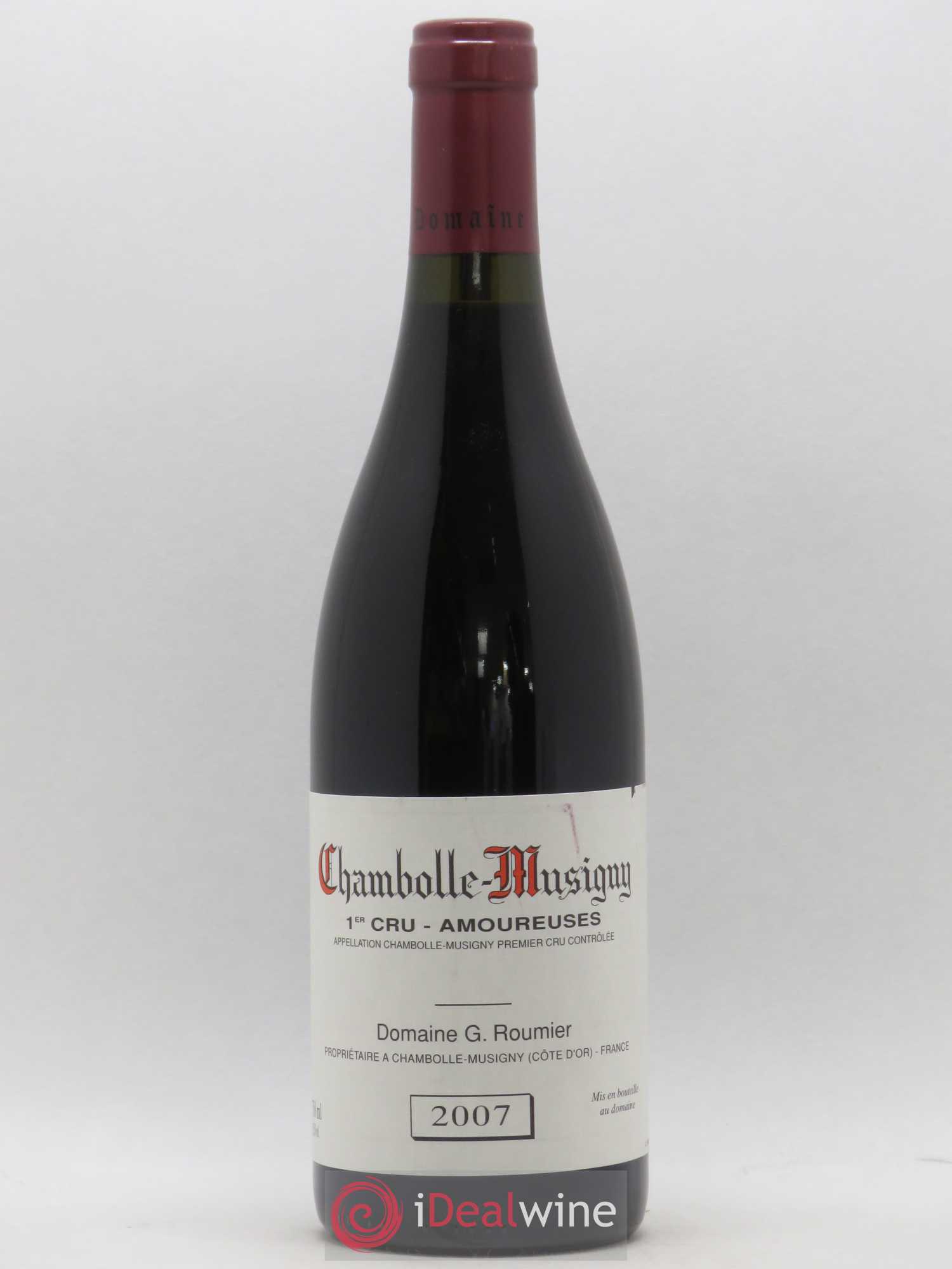 Chambolle-Musigny 1er Cru Les Amoureuses Georges Roumier (Domaine) 2007 - Lot de 1 bouteille - 0