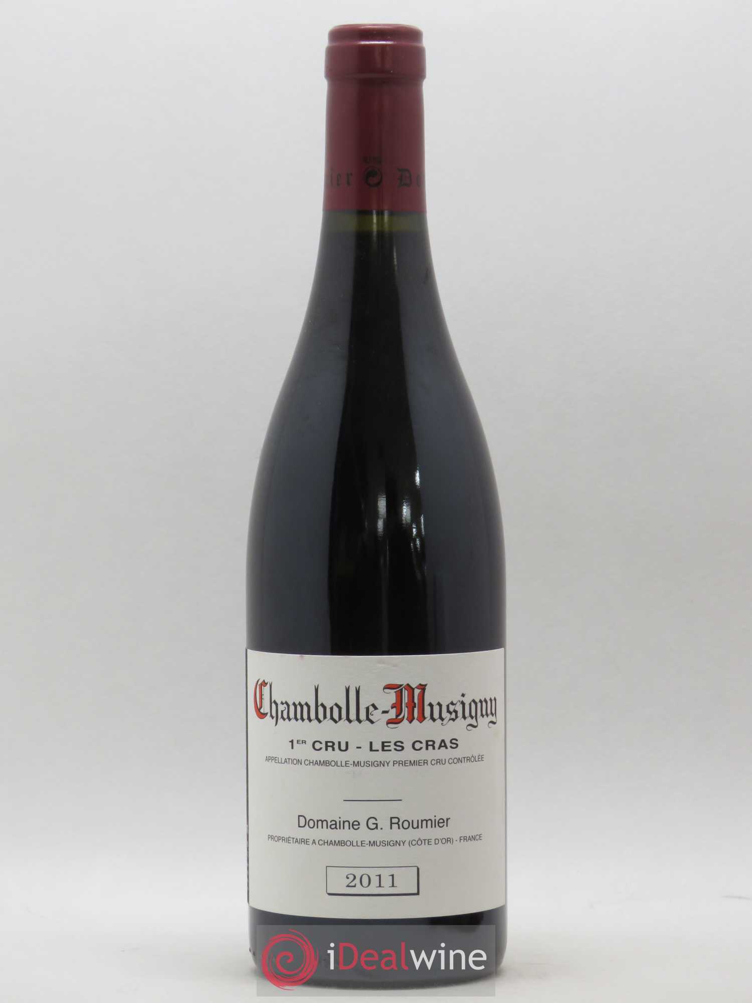 Chambolle-Musigny 1er Cru Les Cras Georges Roumier (Domaine) 2011 - Lot de 1 bouteille - 0