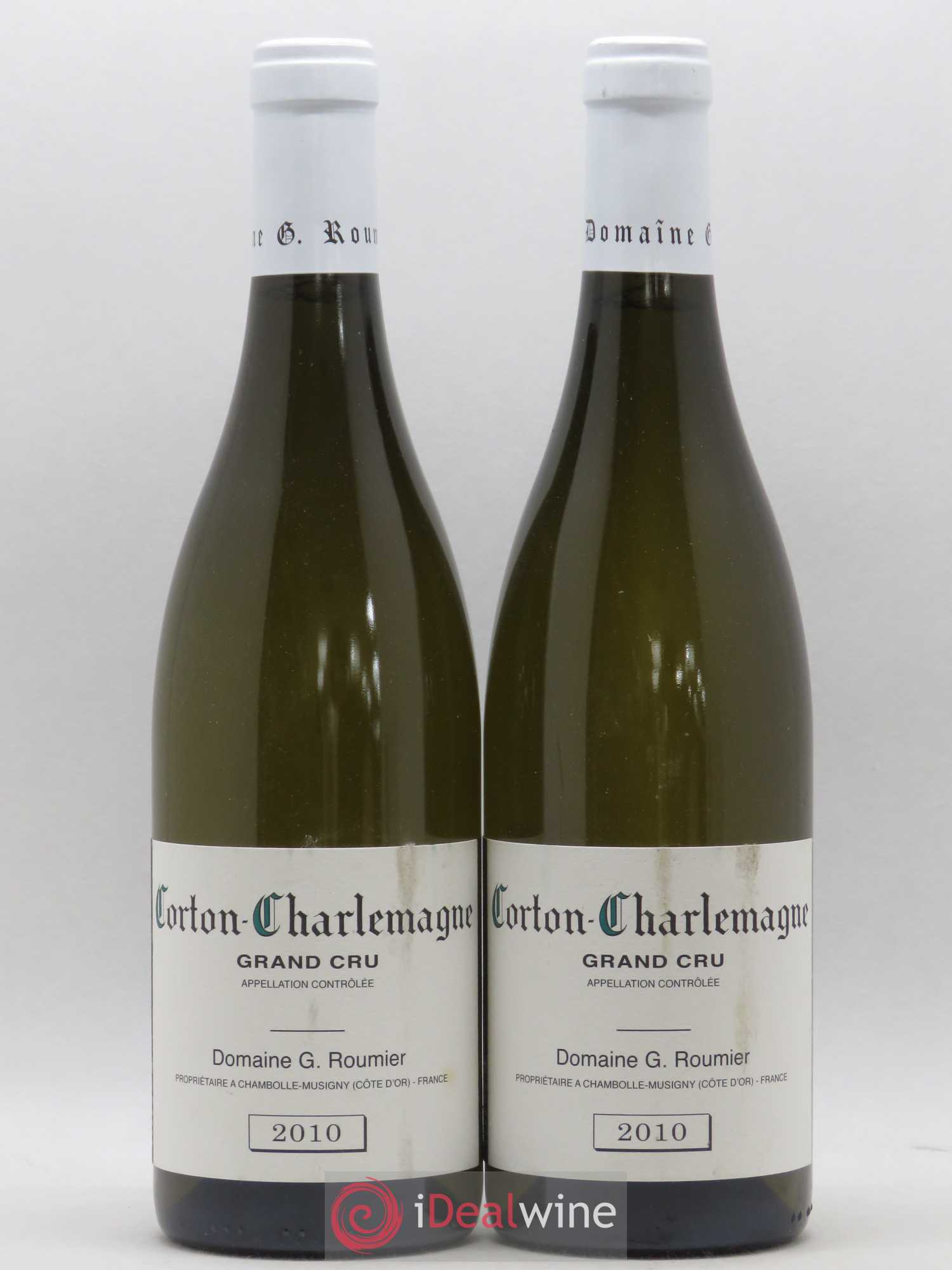 Corton-Charlemagne Grand Cru Georges Roumier (Domaine) 2010 - Lot de 2 bouteilles - 0