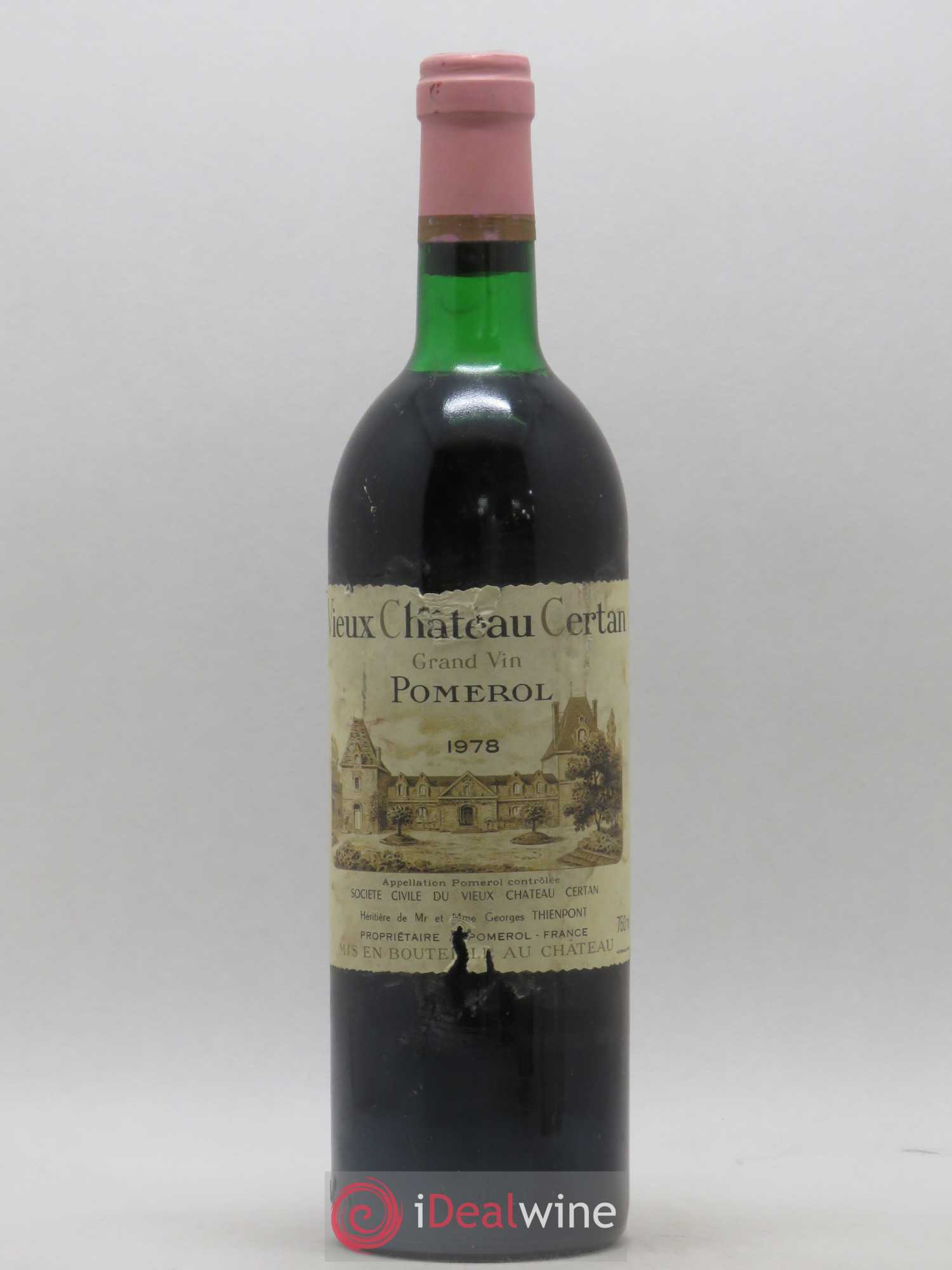 Vieux Château Certan 1978 - Lot de 1 bouteille - 0