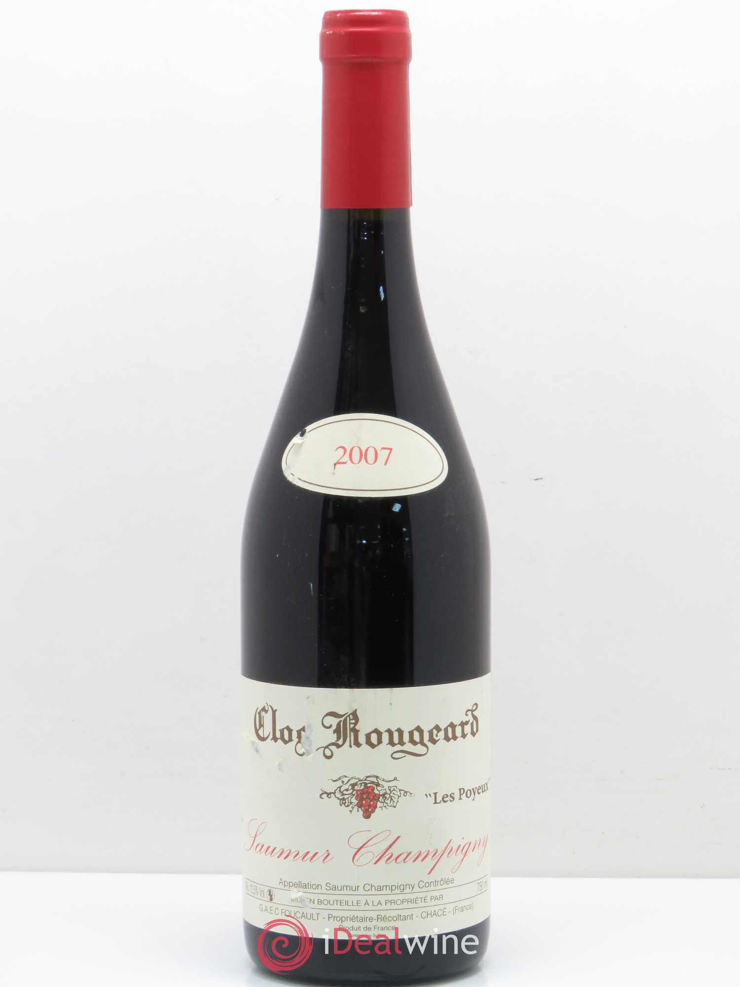 Saumur-Champigny Les Poyeux Clos Rougeard 2007 - Lot de 1 bouteille - 0